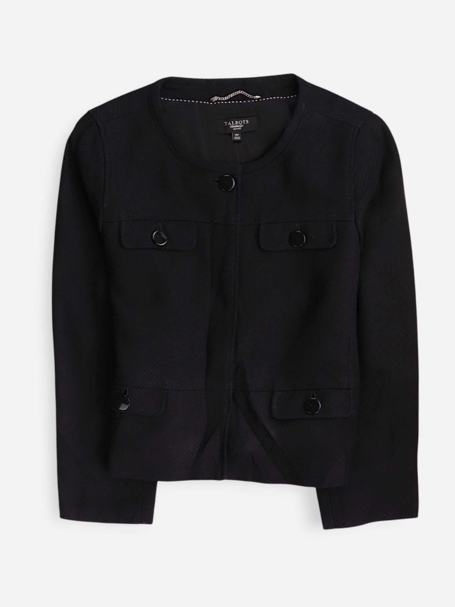 TALBOTS Chaqueta Casual Basic - Mujer - 14P