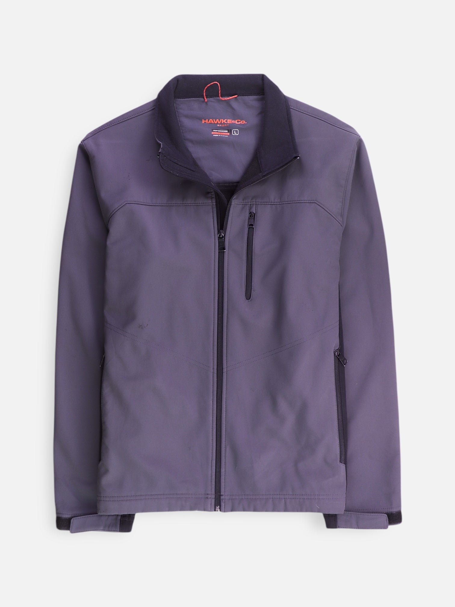 HAWKE&CO Sudadera Fleece Color Block - Hombre - Large
