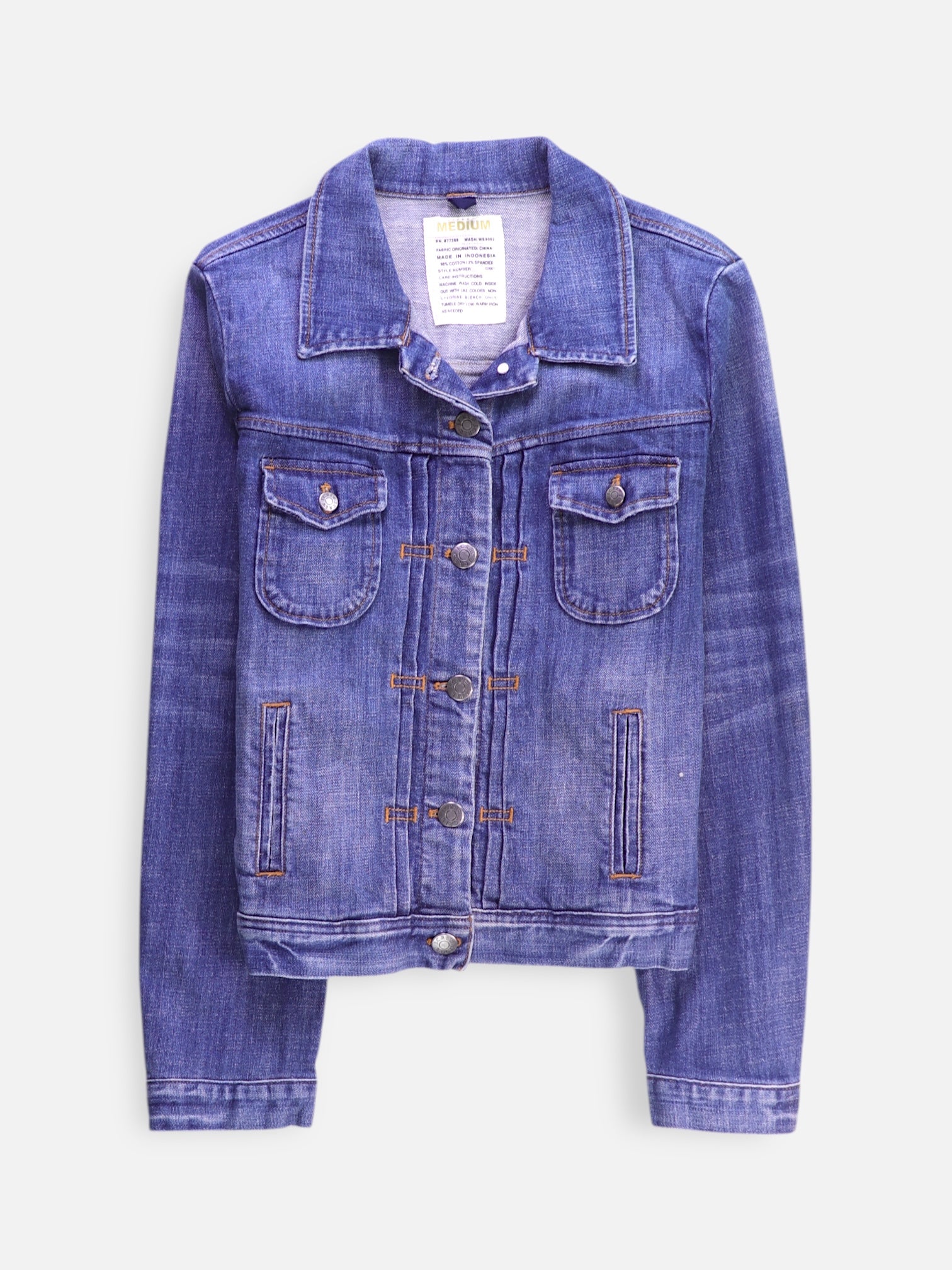 Chaqueta Casual Denim - Mujer - Medium