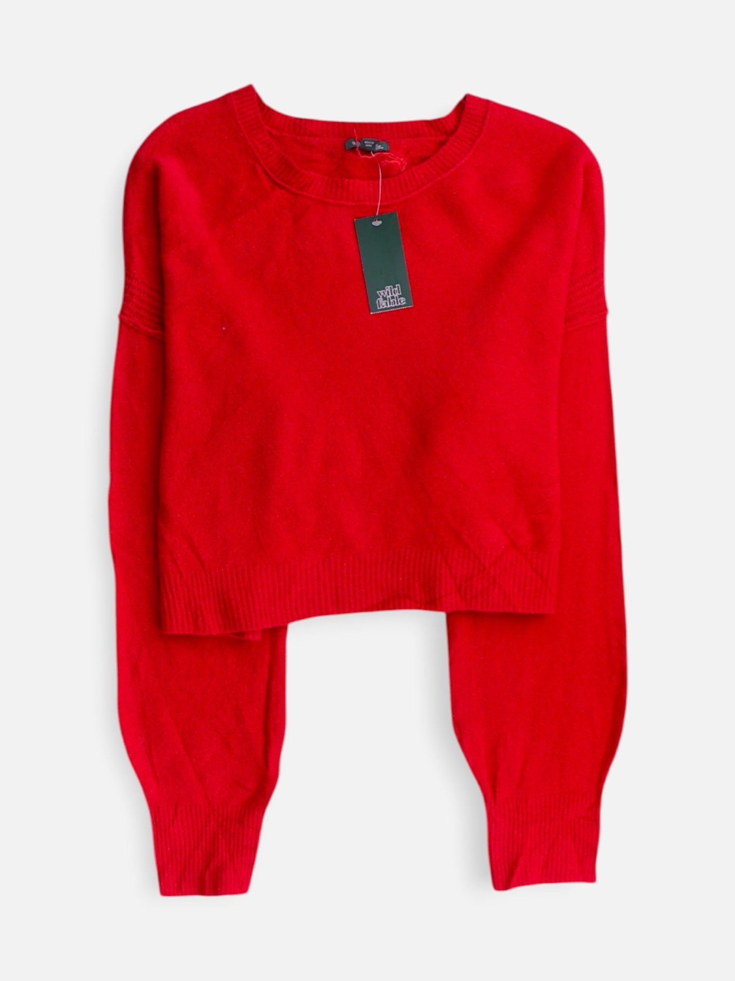 Wild Fable Sueter Casual Crop Top - Mujer - Large