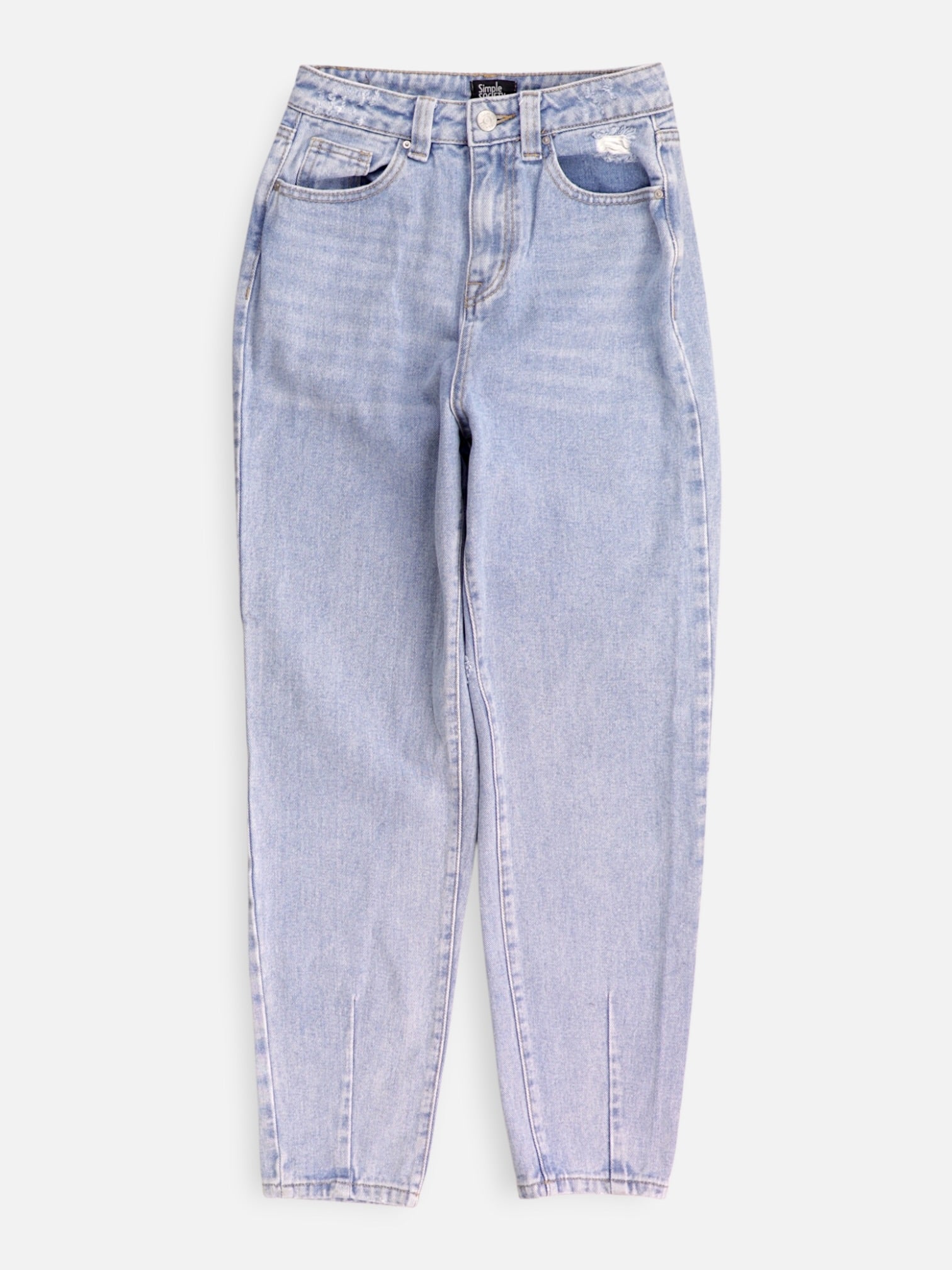 Jean Regular Fit Denim - Mujer - 0
