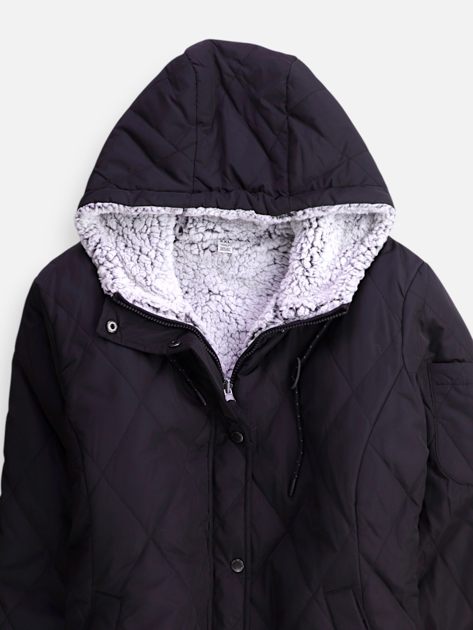 FREE COUNTY Chaqueta Puffer Reversible - Mujer - 2XL