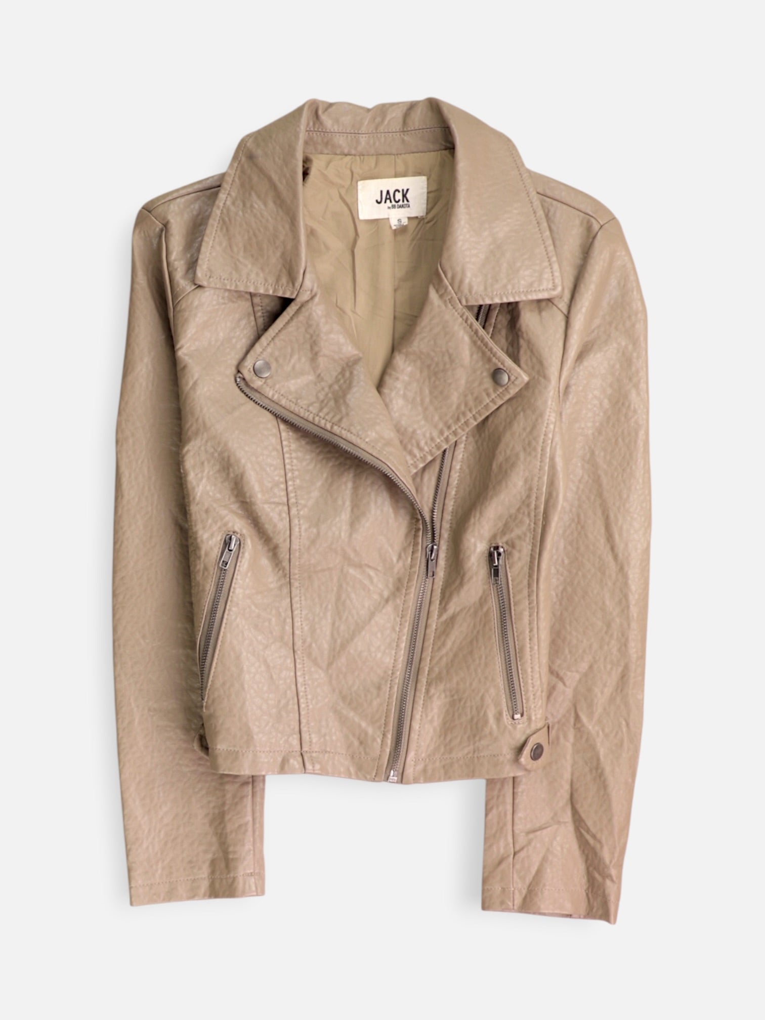 Chaqueta Casual Cuero - Mujer - Small