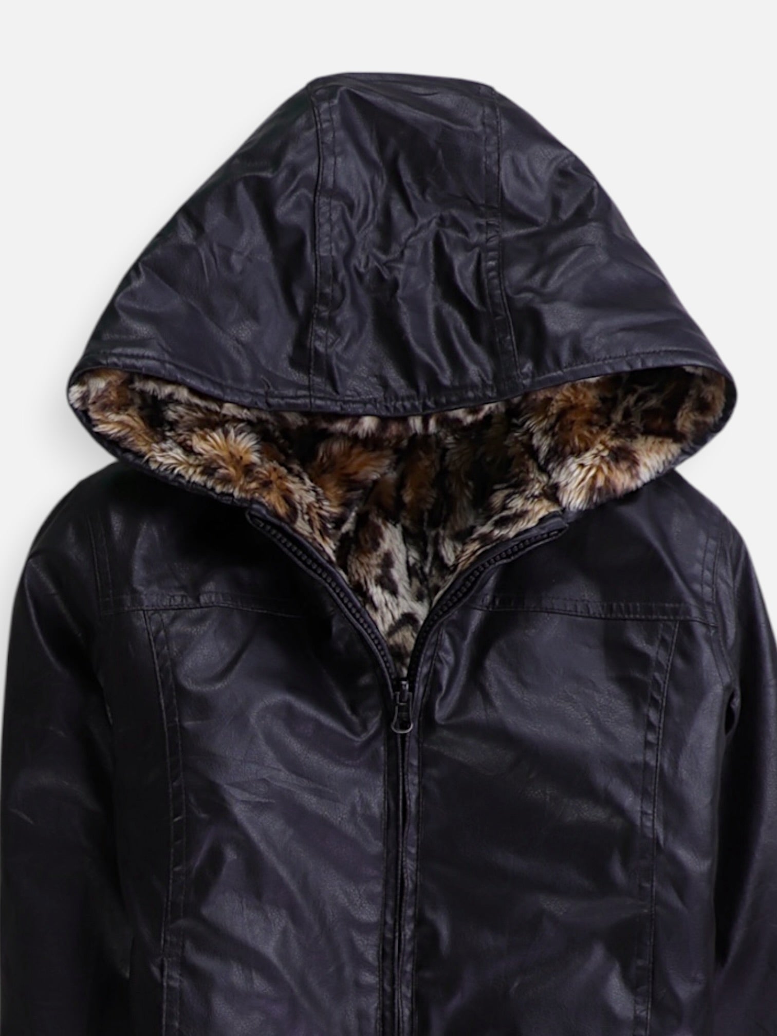 Chaqueta Cuero Reversible - Niña - N/A - 7-8Y (Años)