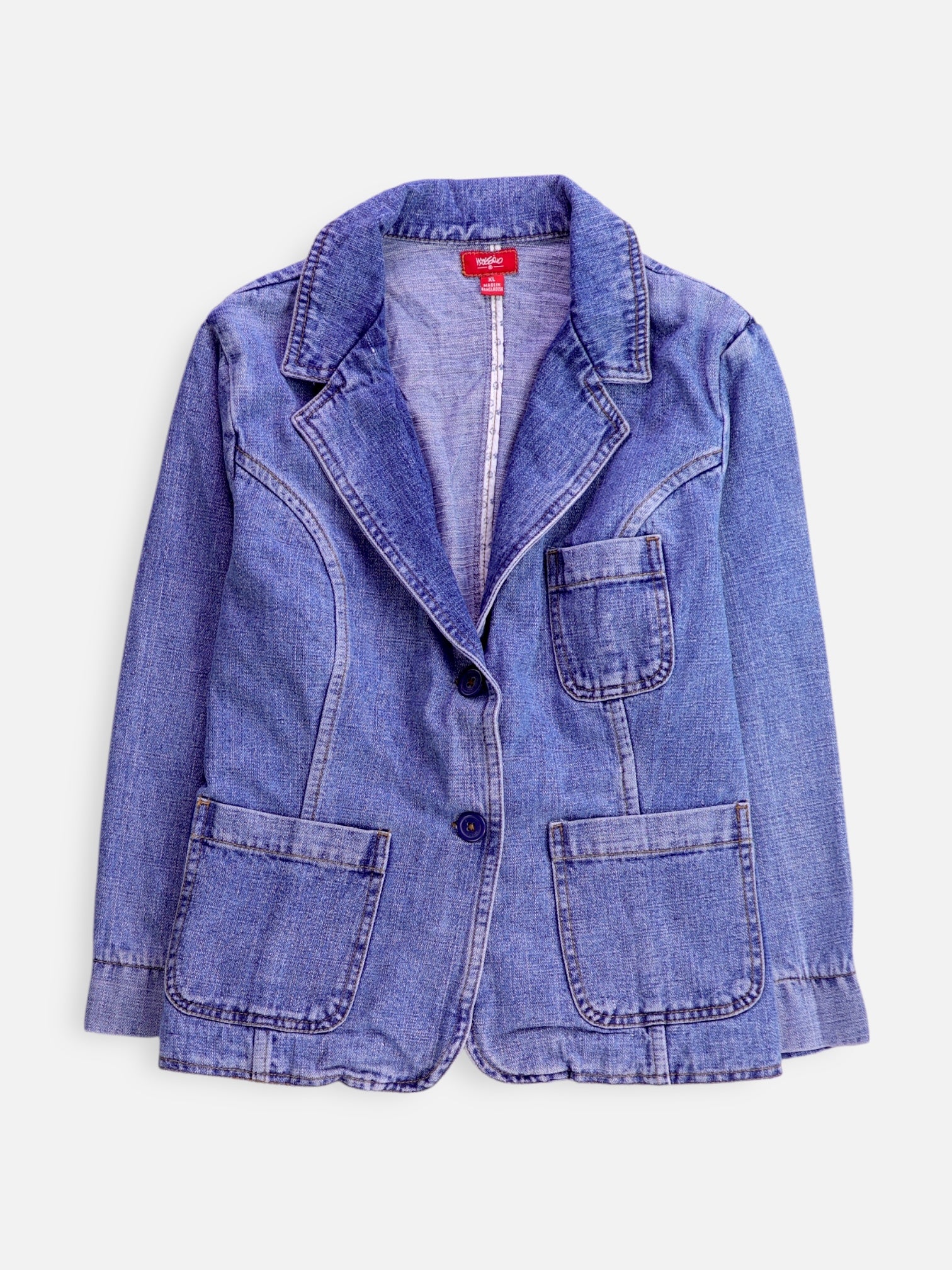Mossimo Chaqueta Denim  Basic - Mujer - XL