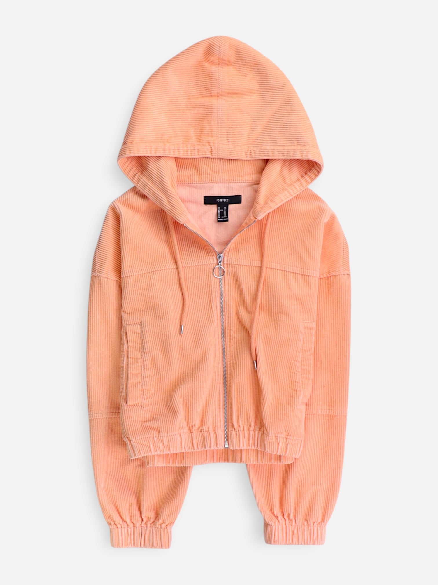 Forever 21 Chaqueta Casual Corduroy - Mujer - Medium