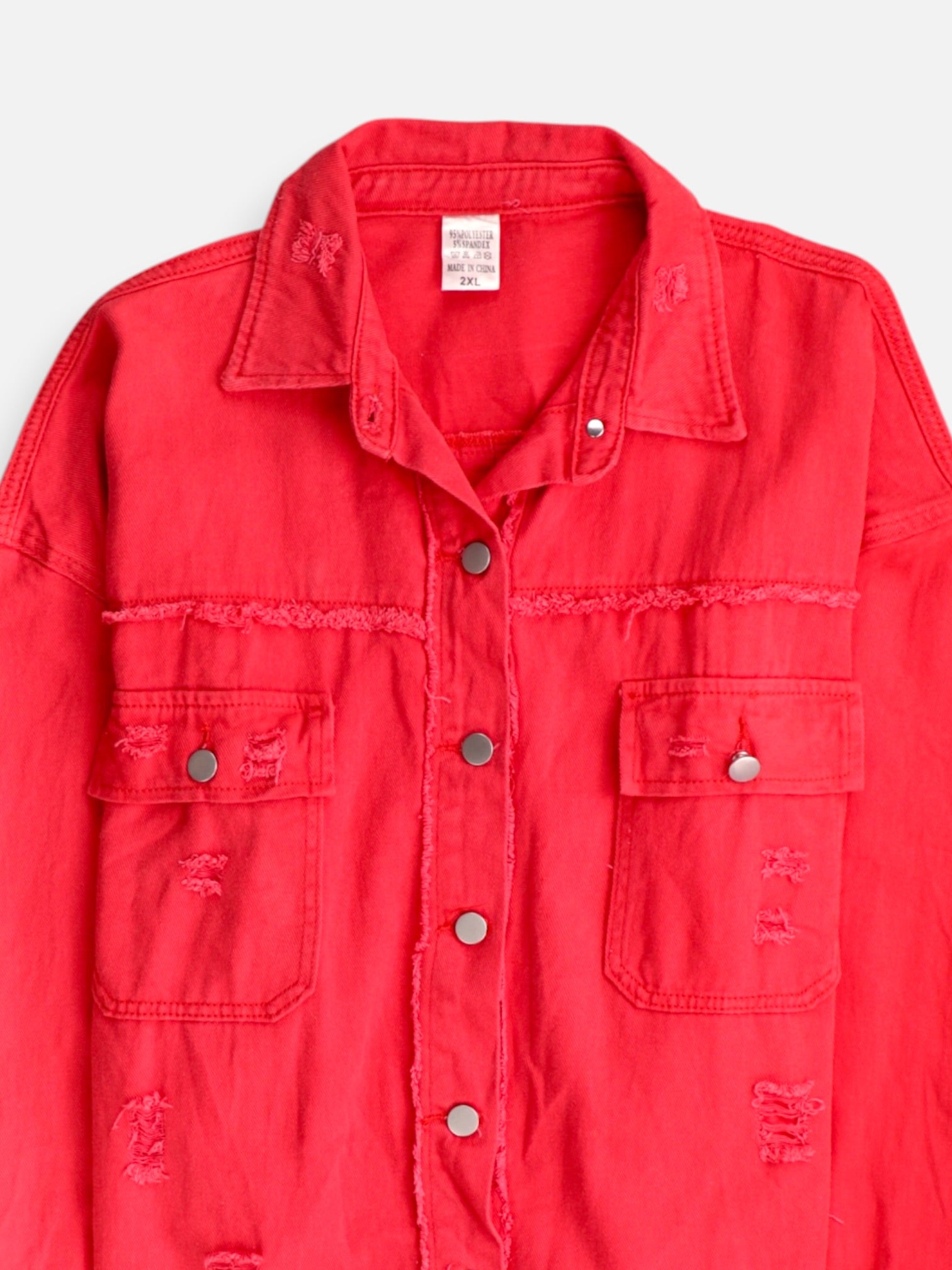 Chaqueta Denim  Basic - Mujer - 2XL