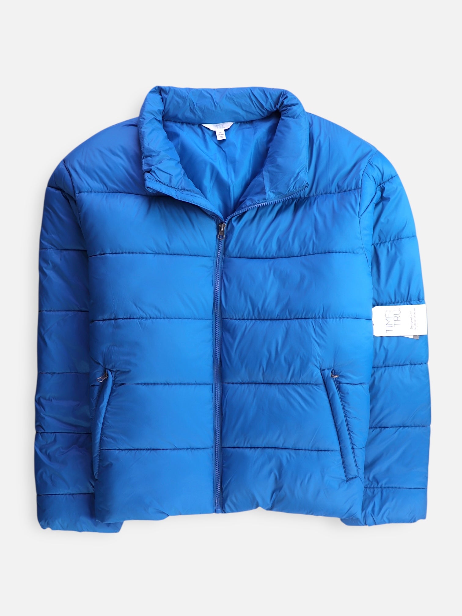 TIME THRU Chaqueta Puffer Impermeable - Mujer - 3XL