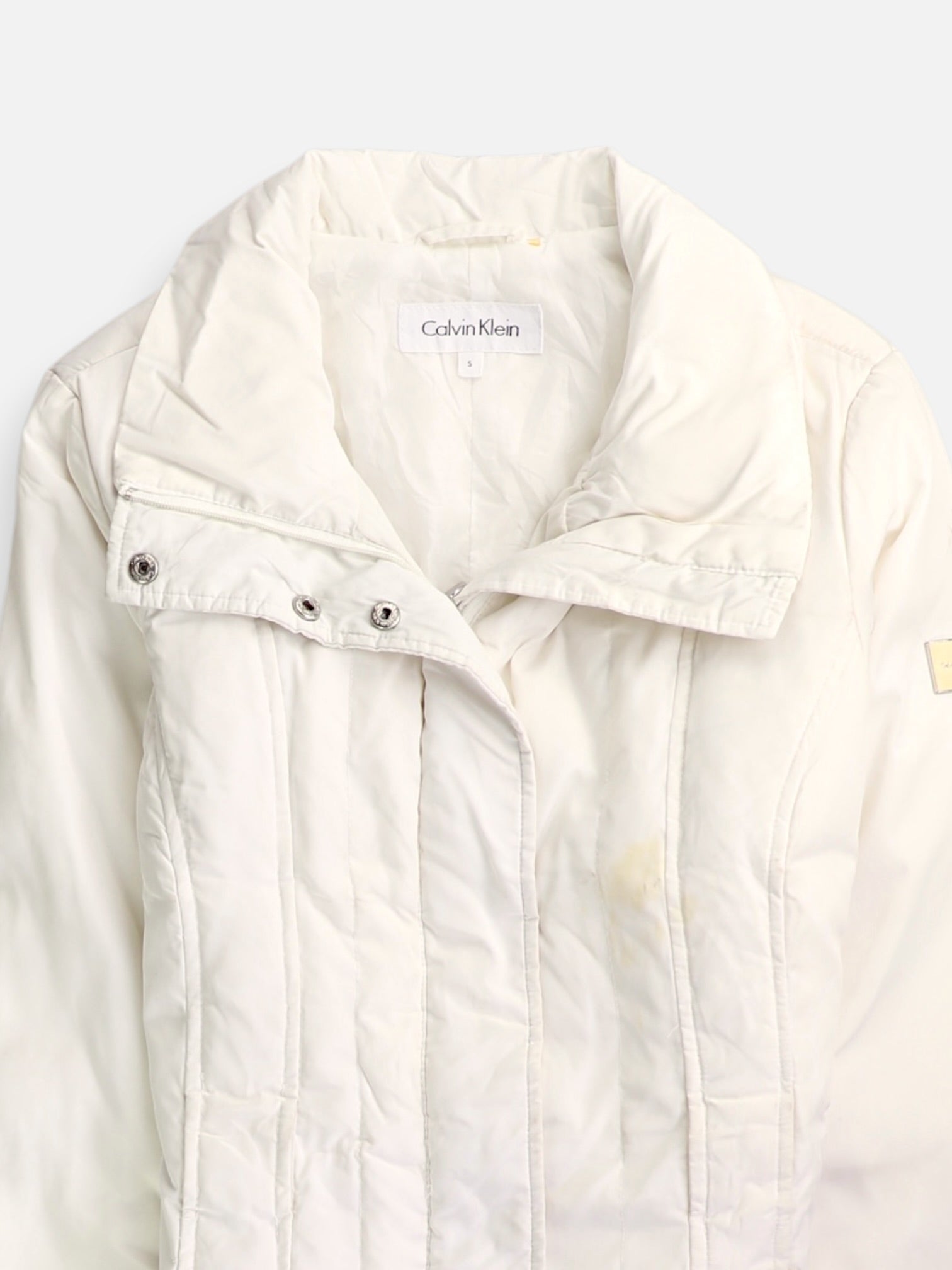 Calvin Klein Chaqueta Puffer Impermeable - Mujer - Small