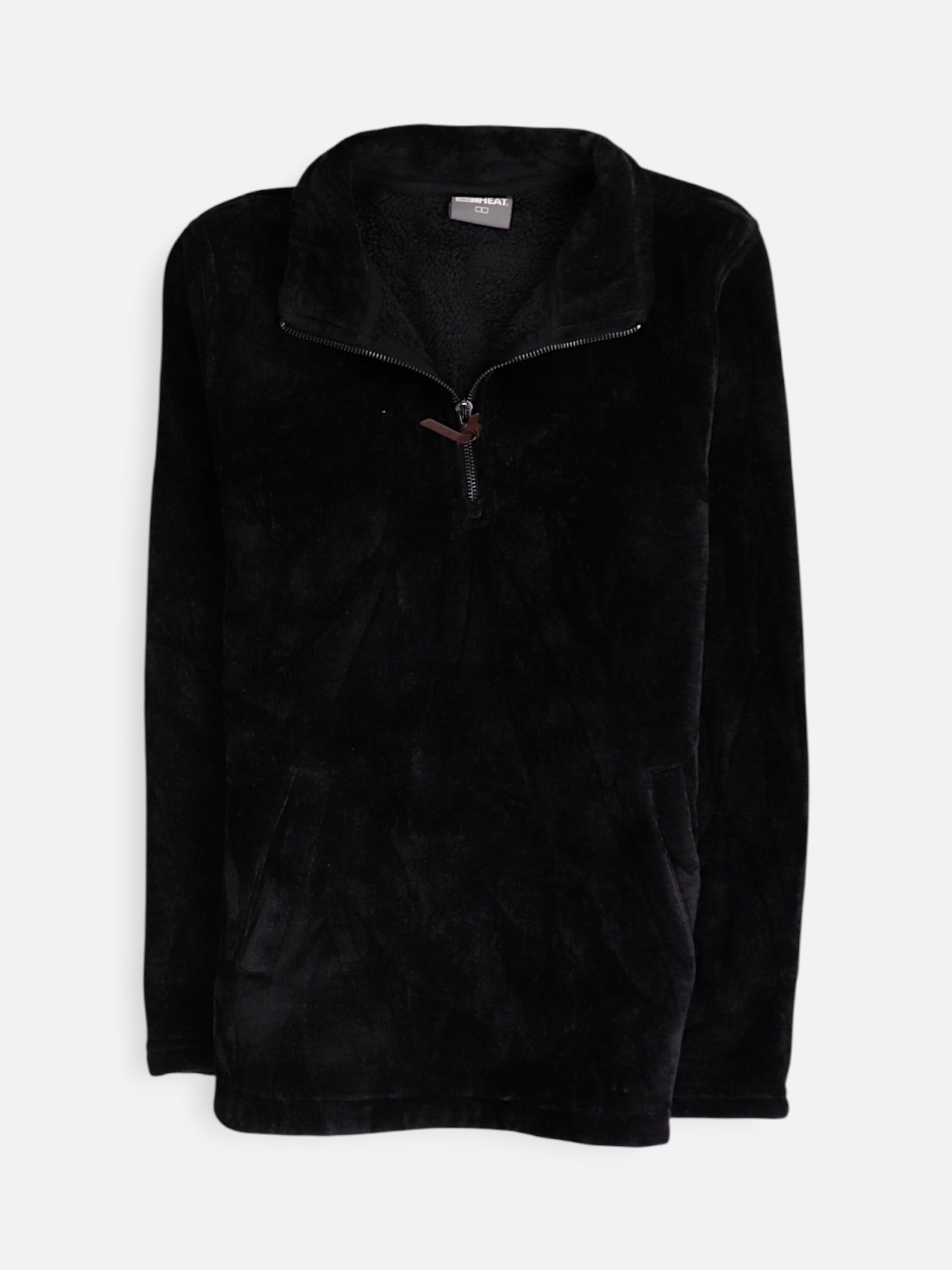 32 HEAT COOL Sueter Fleece Casual - Mujer - Small