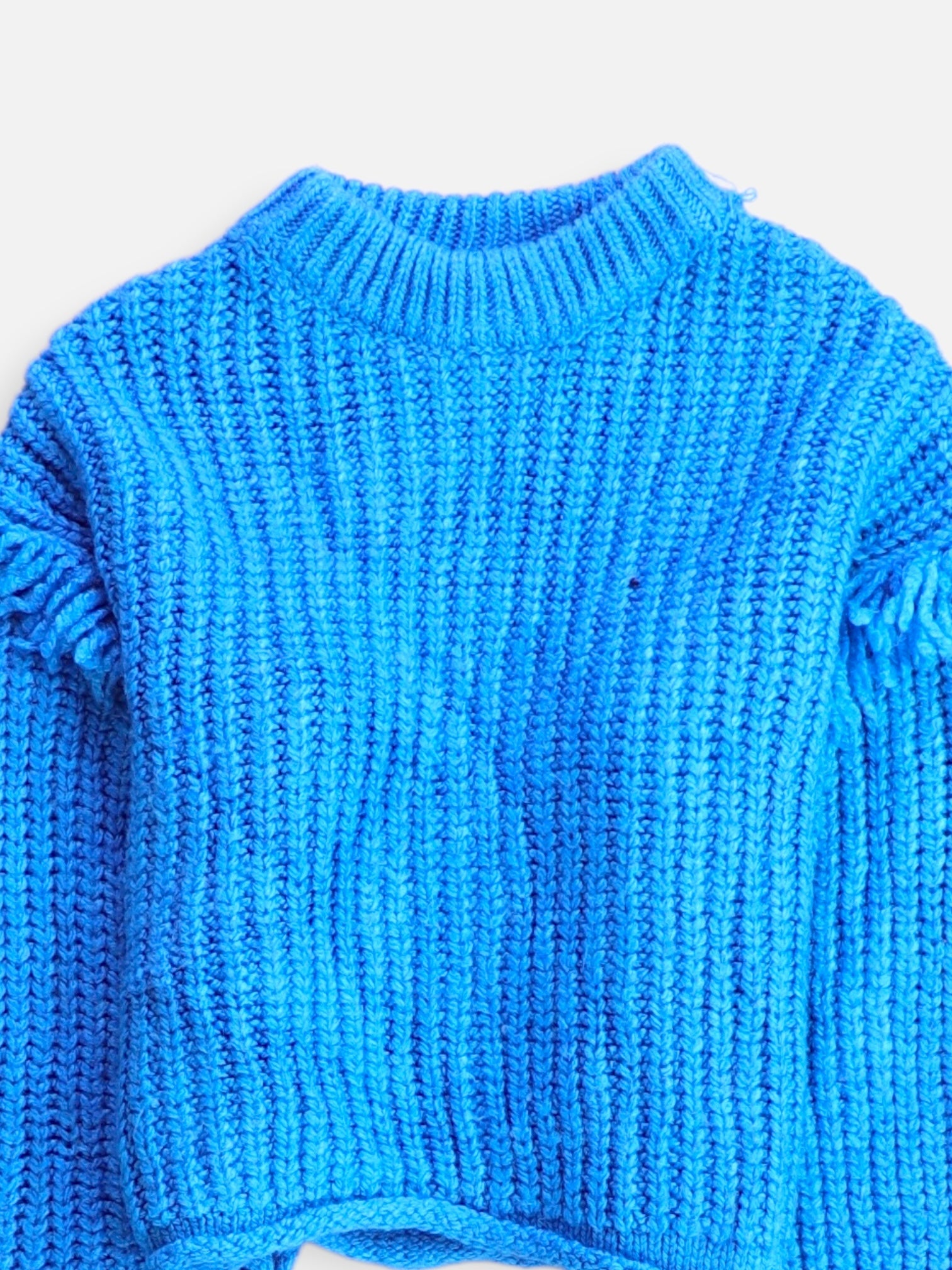 ZARA Sueter Knit Casual - Niña - Small - 6-7Y (Años)