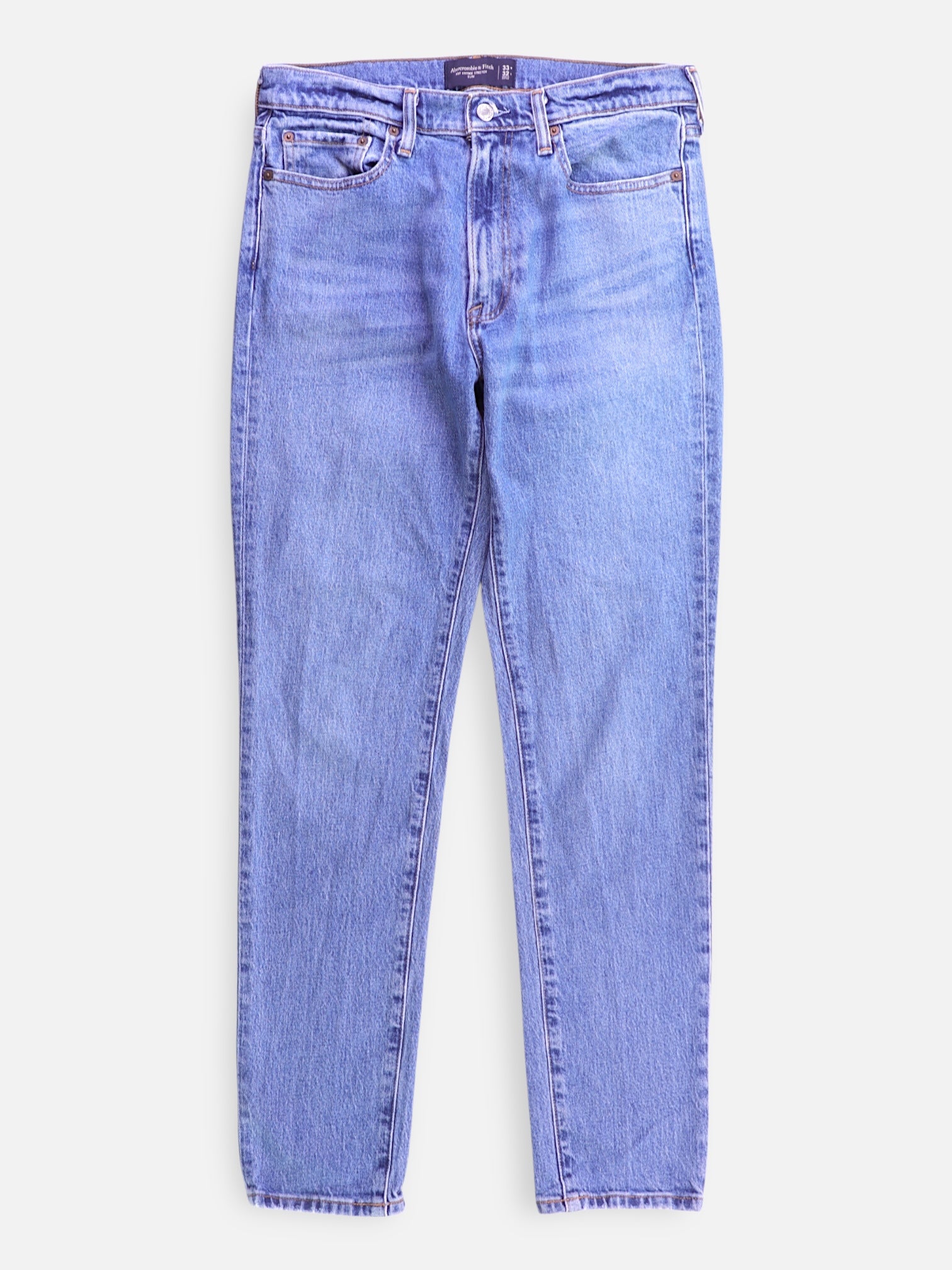 Abercrombie & Fitch Jean Regular Fit Denim - Hombre - 33X32