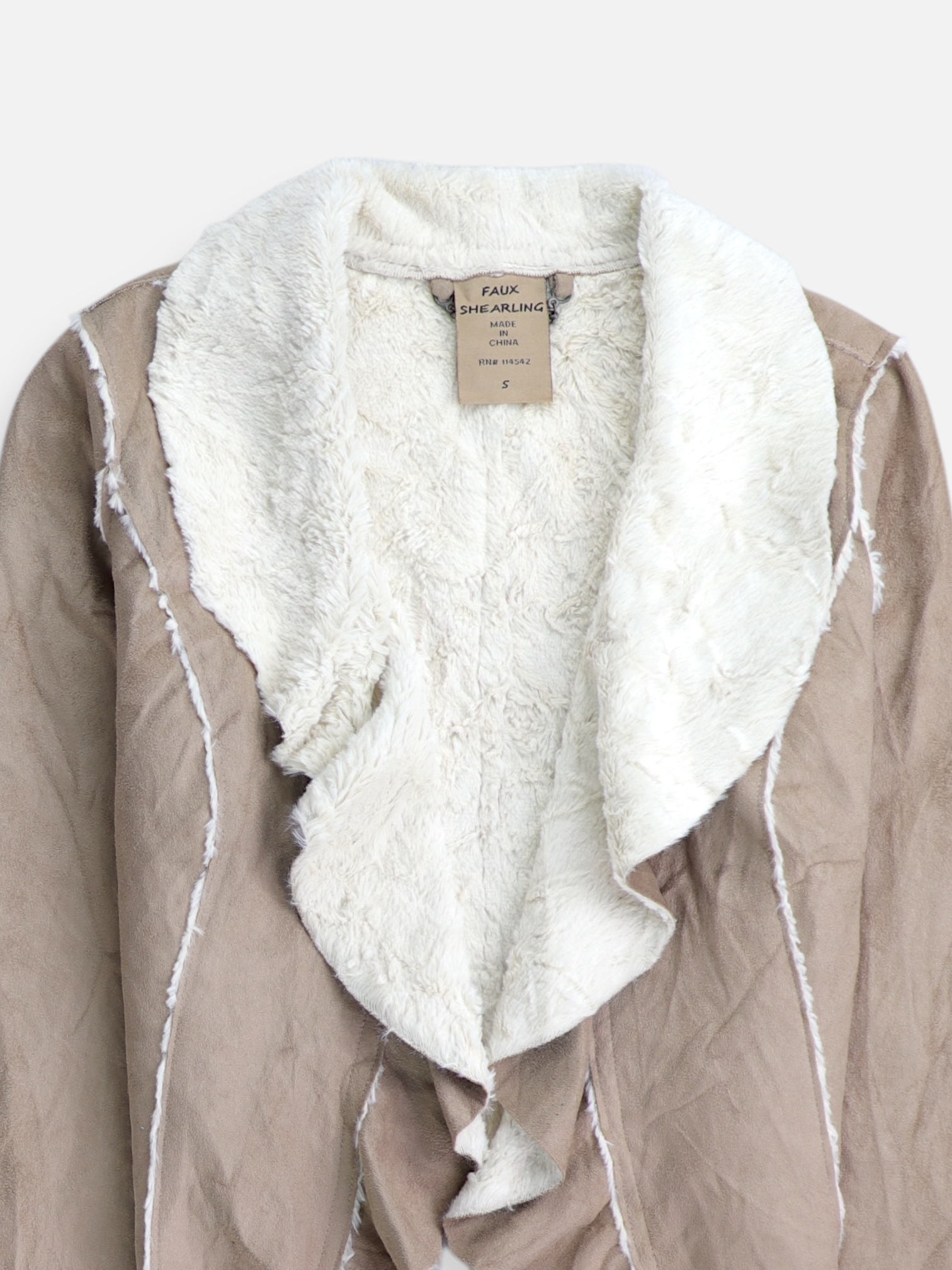 Chaqueta Bolero Suede - Mujer - Small
