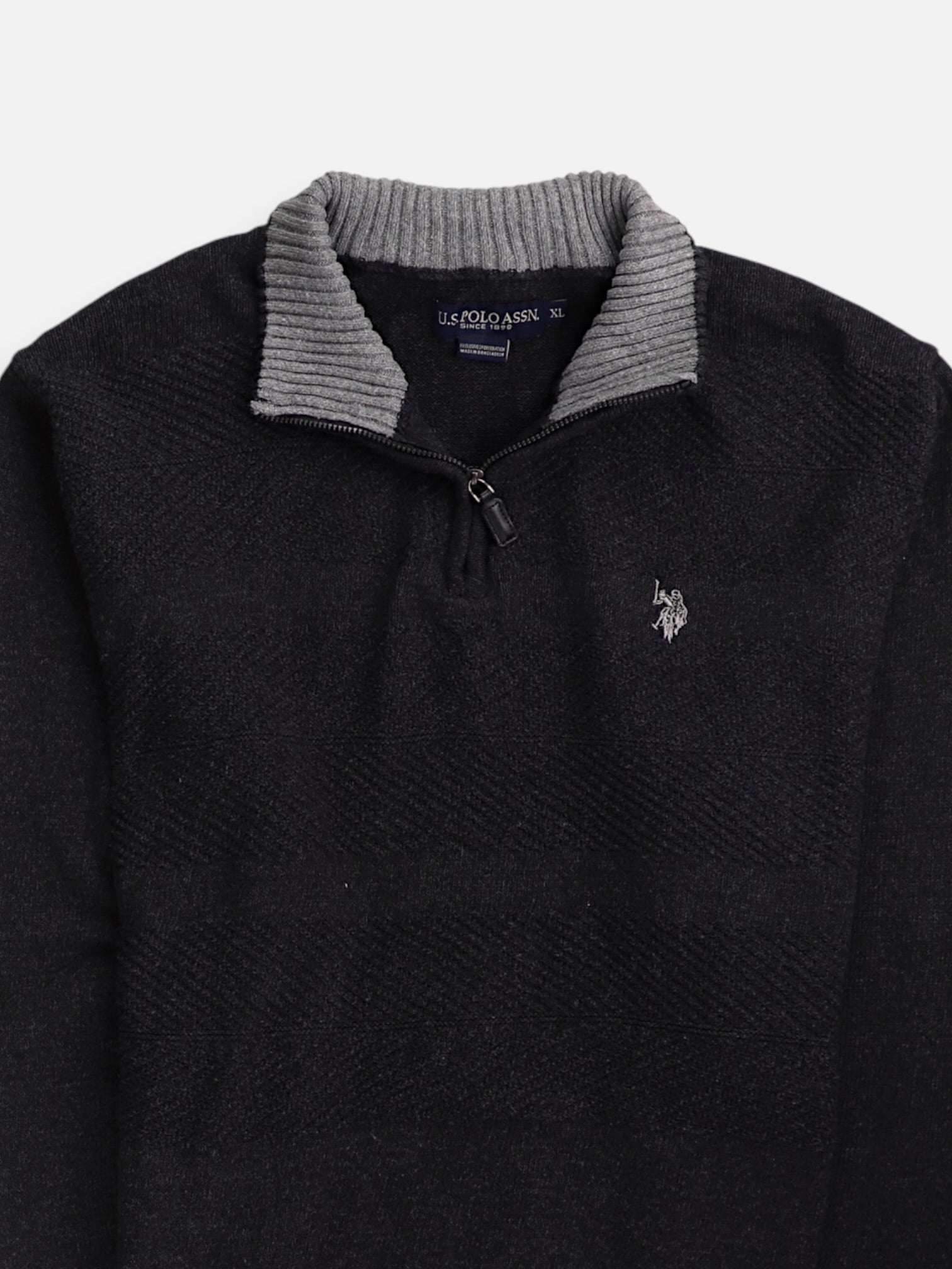 US Polo ASSN Sueter Fleece Casual - Hombre - XL