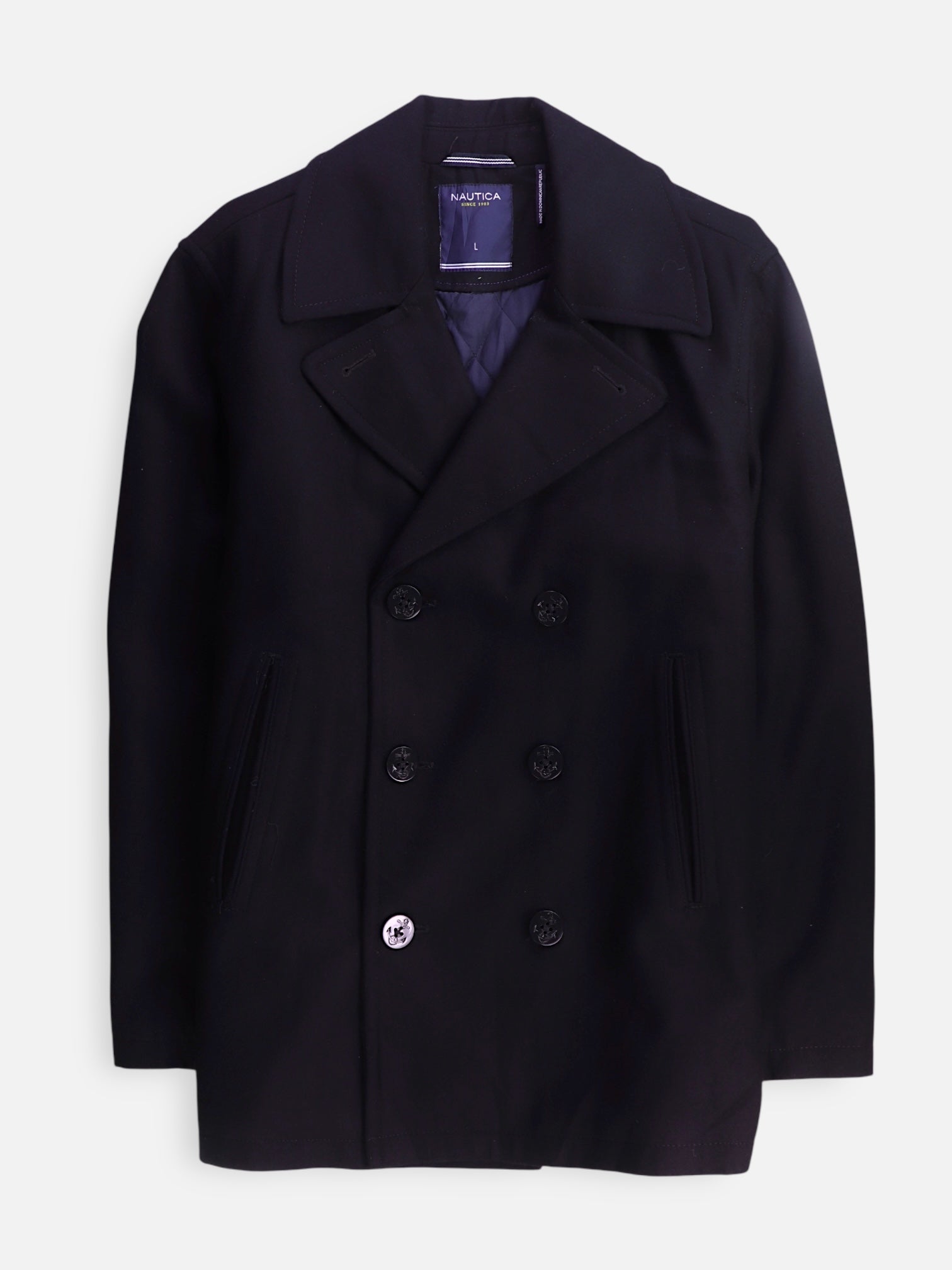 Nautica Chaqueta Casual Fleece - Hombre - Medium