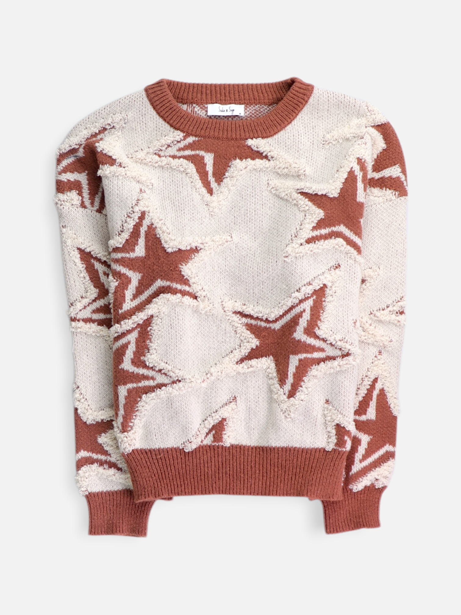 Sueter Knit Color Block - Hombre - Medium