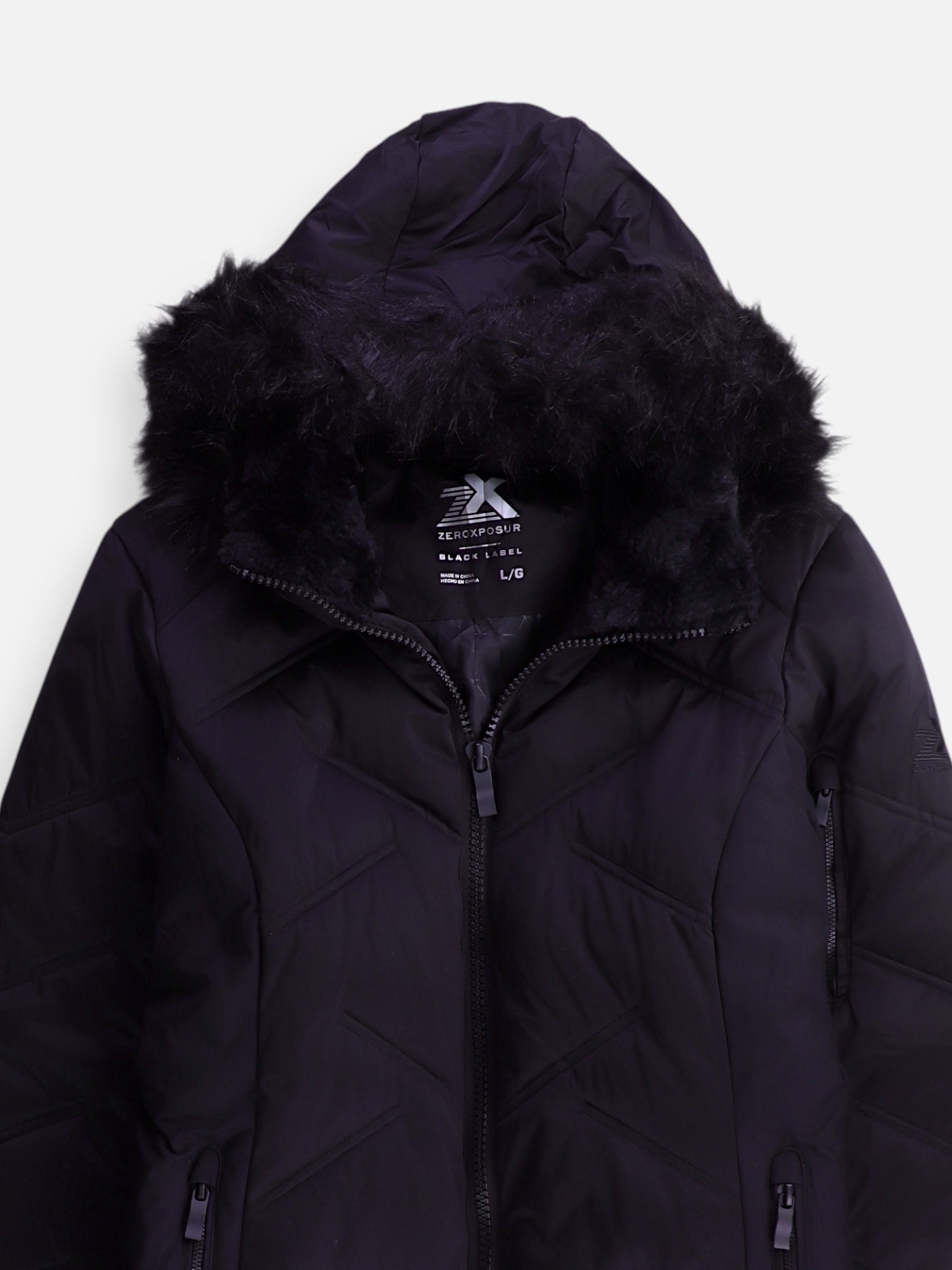 ZERO X POSUR Chaqueta Impermeable Puffer - Mujer - Large