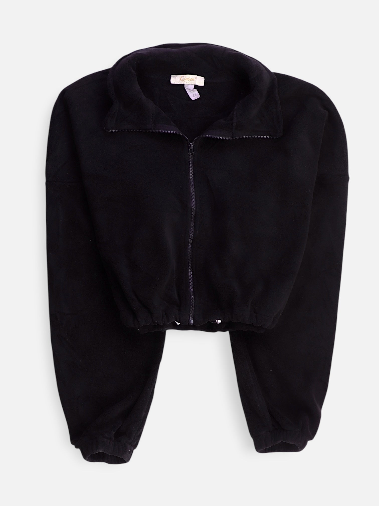 Sudadera Fleece Crop Top - Mujer - Small