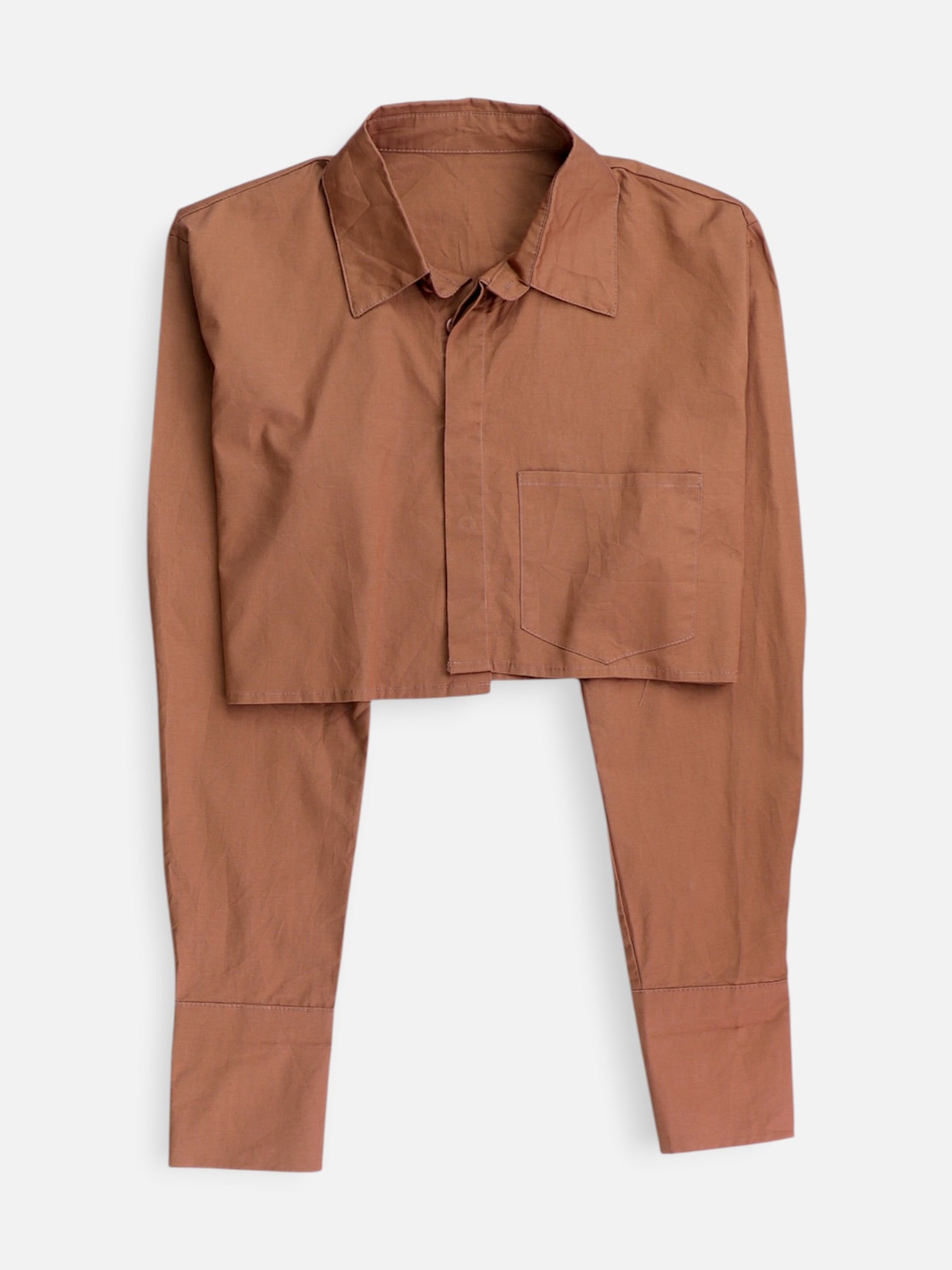Blusa Crop Top - Mujer - Small