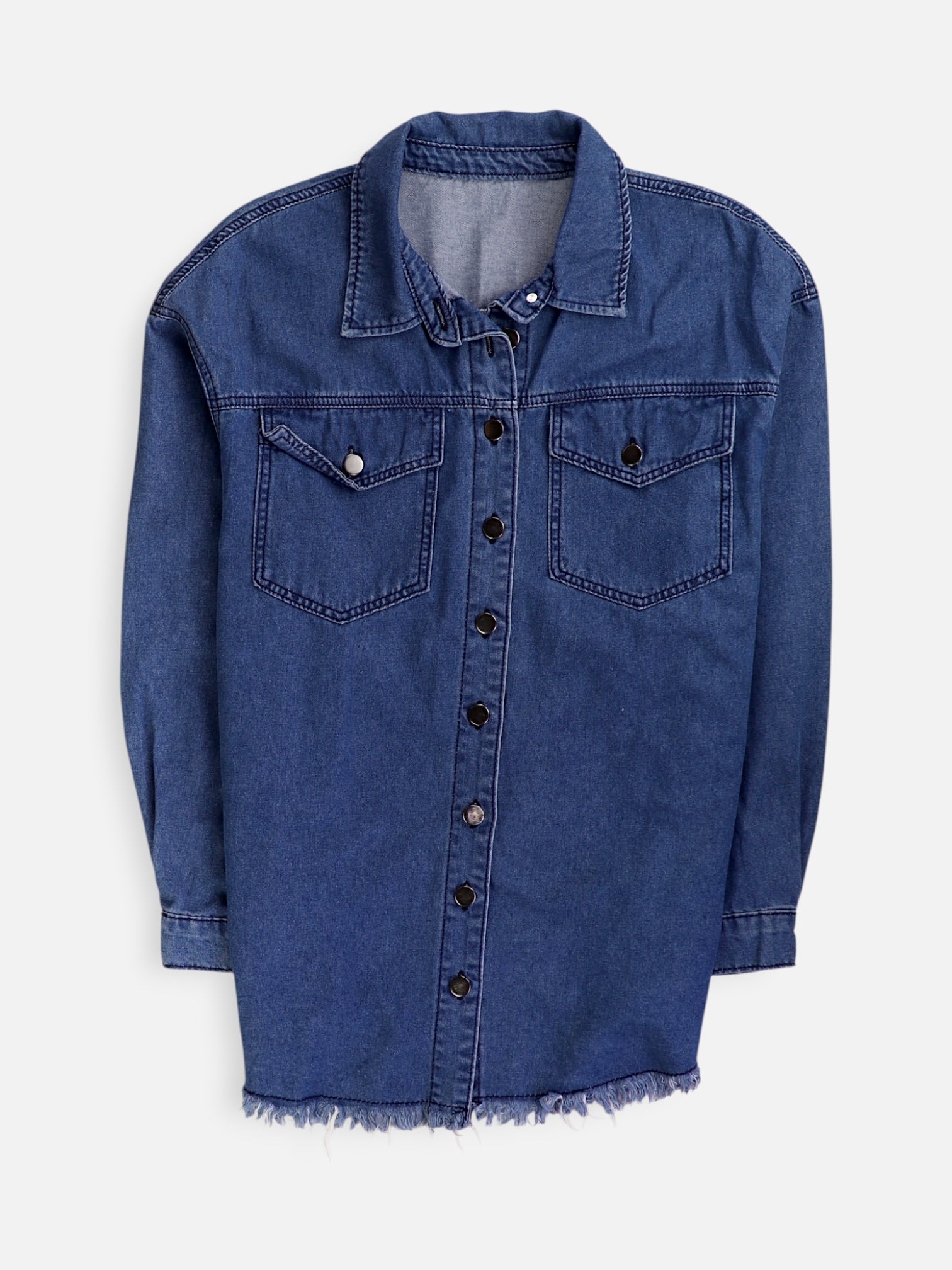 Chaqueta Sobrecamisa Denim - Mujer - Large