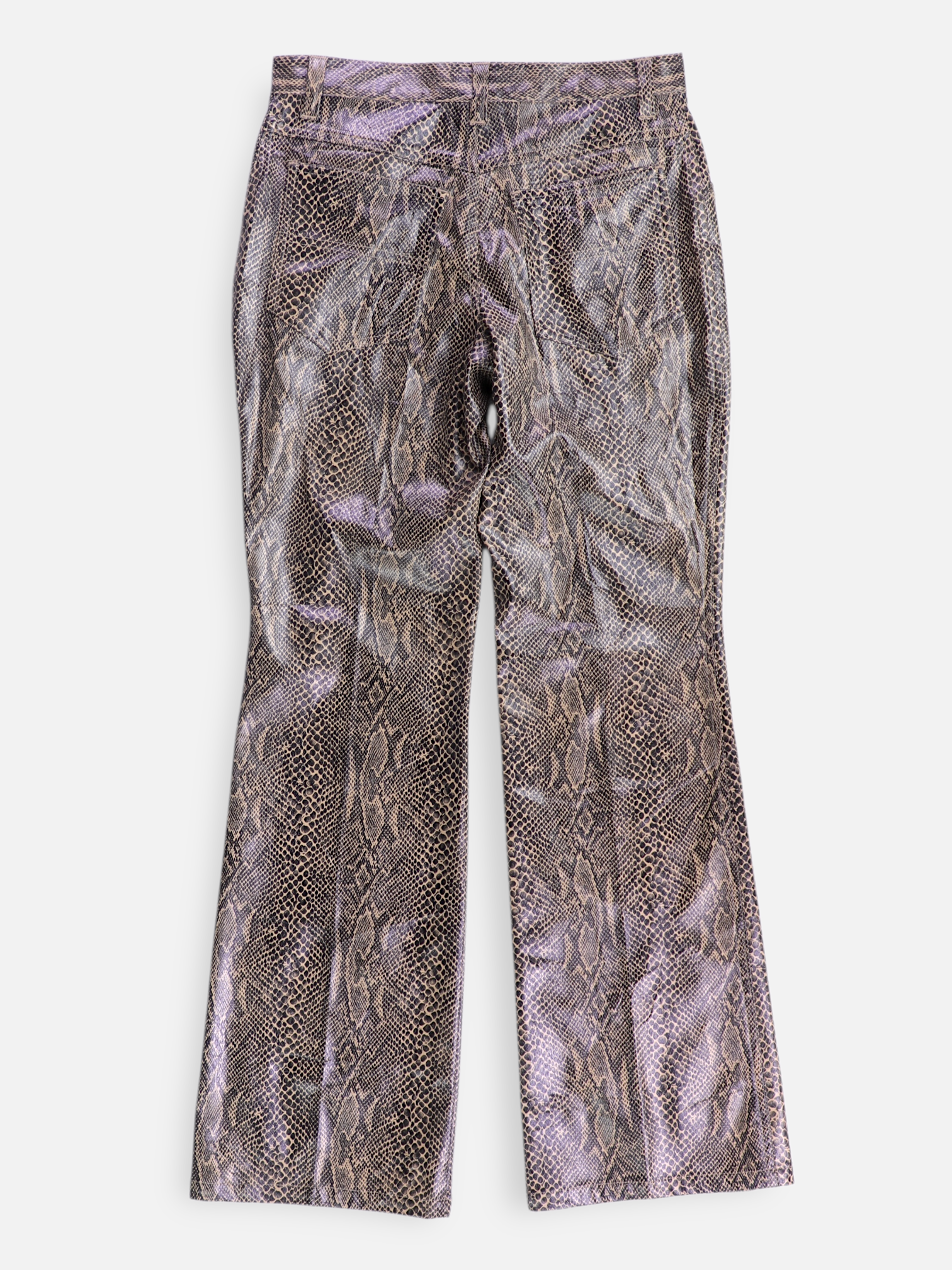 Pantalon Regular Fit Cuero - Mujer - 14