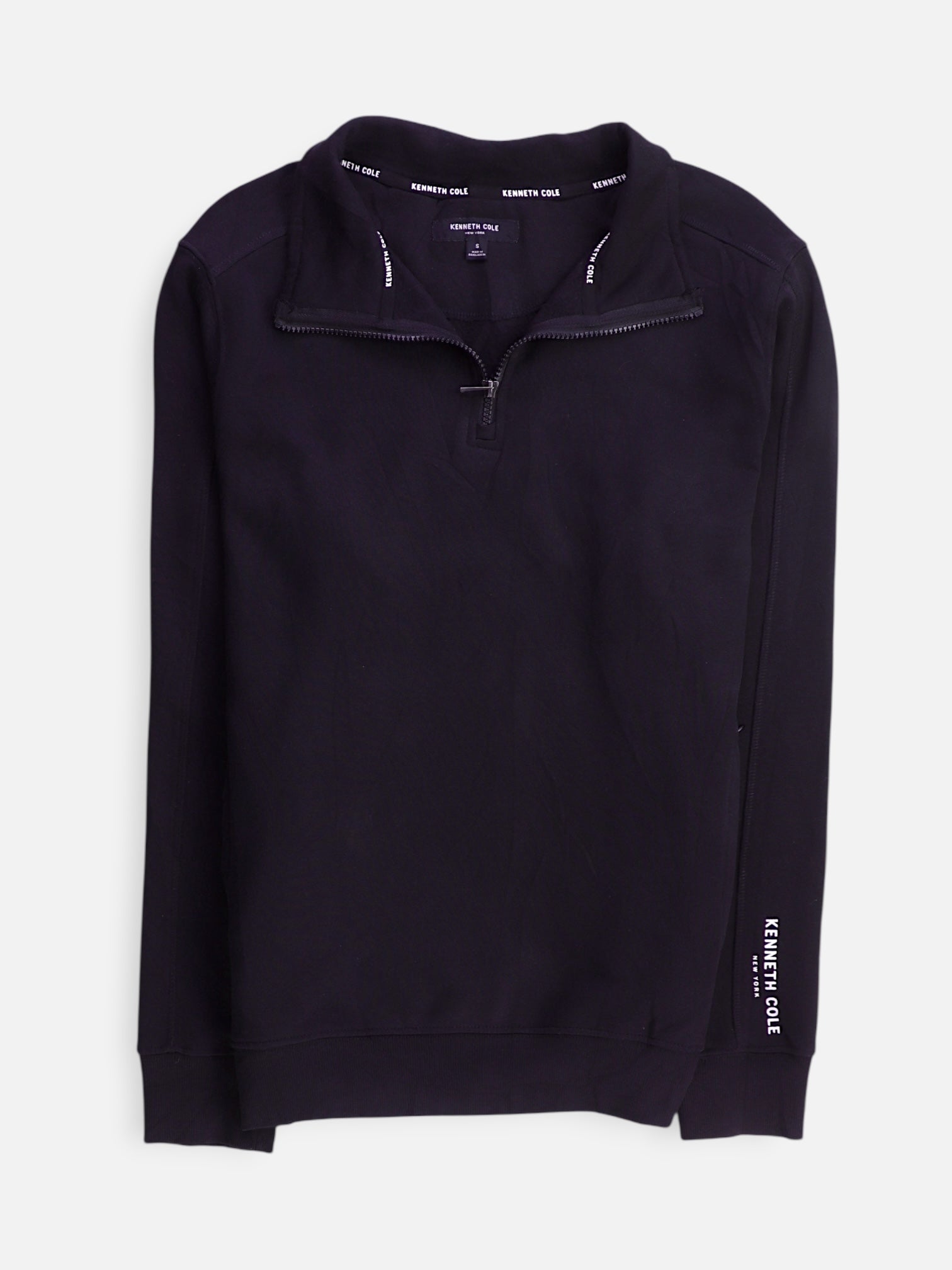 Kenneth Cole Sudadera Fleece Basic - Hombre - Small