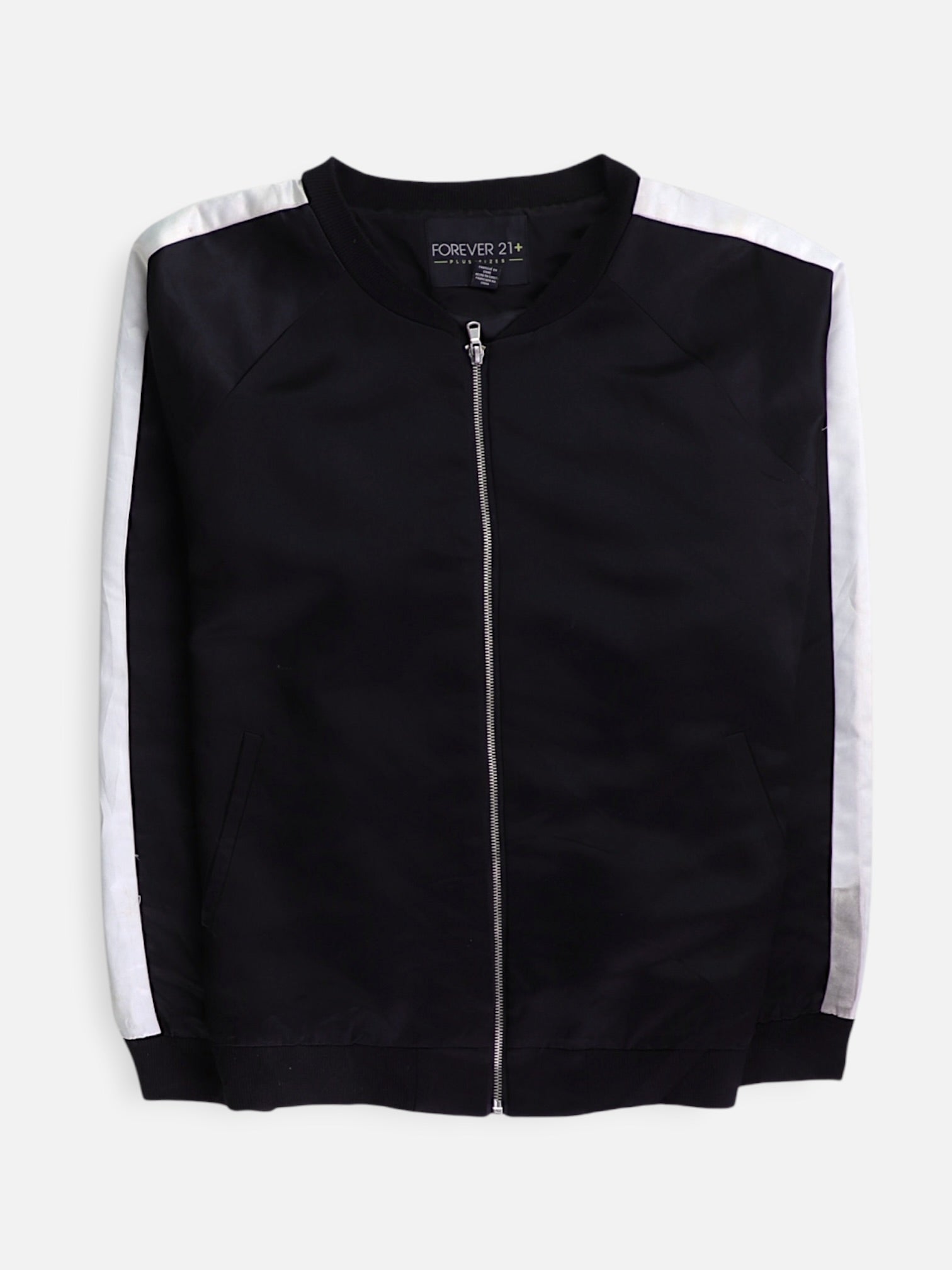Forever 21 Chaqueta Bomber  Basic - Mujer - 3XL