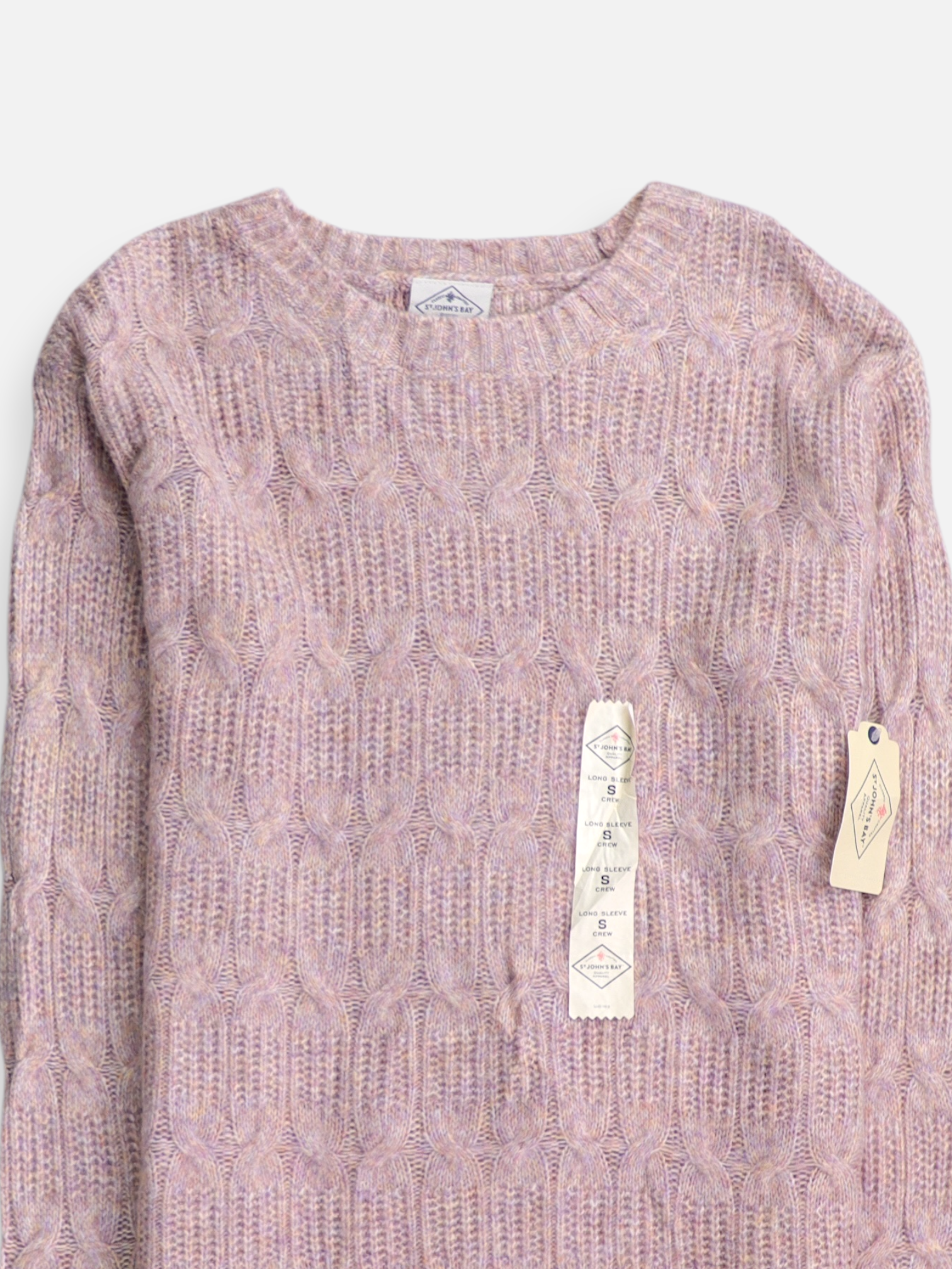 ST JOHNS BAY Sueter Knit Casual - Mujer - Small