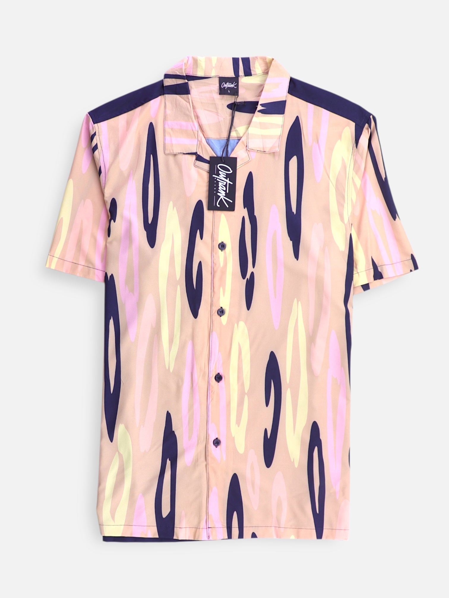 Camisa Casual - Hombre - Large