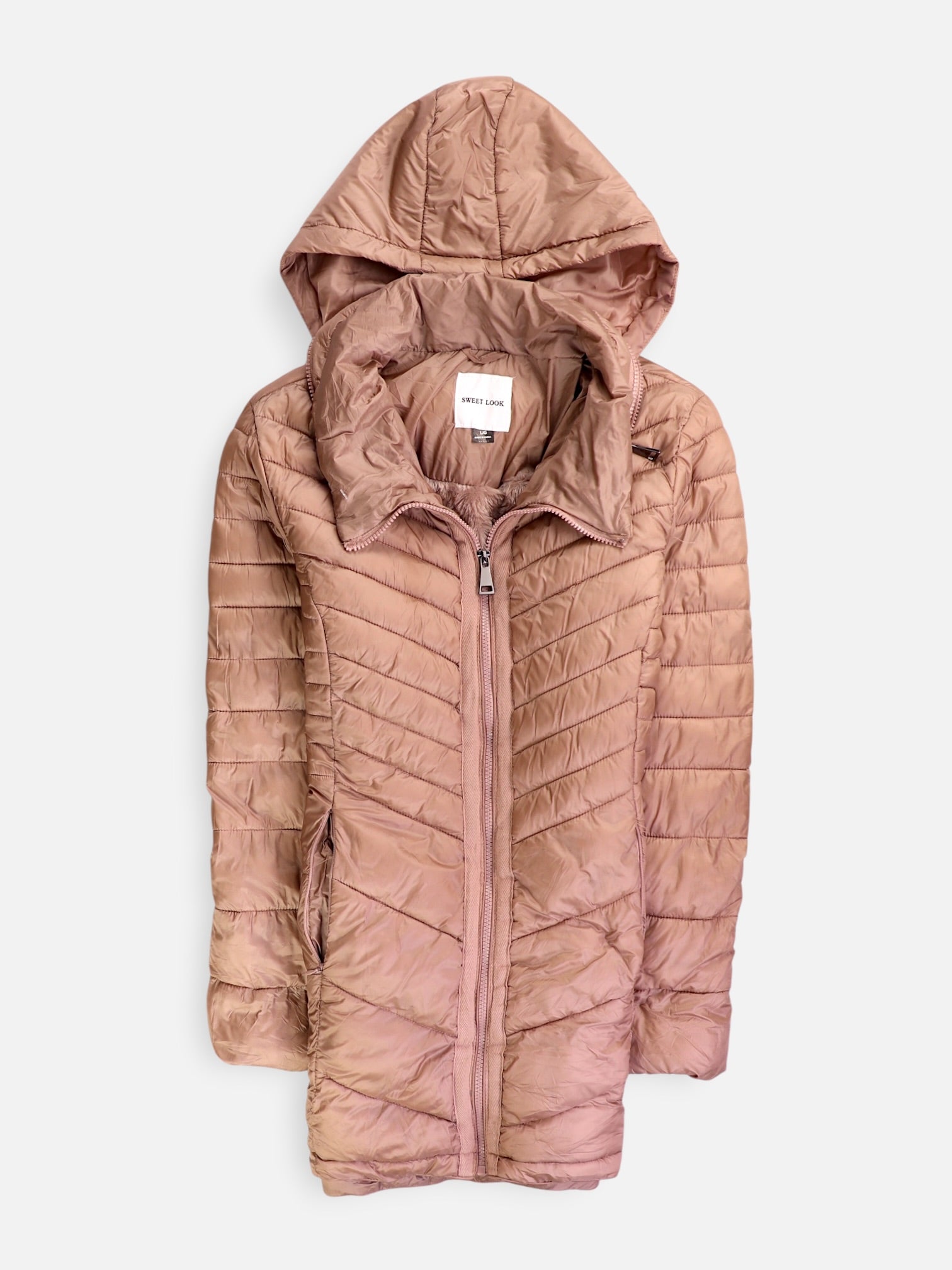 Chaqueta Puffer Impermeable - Mujer - Large