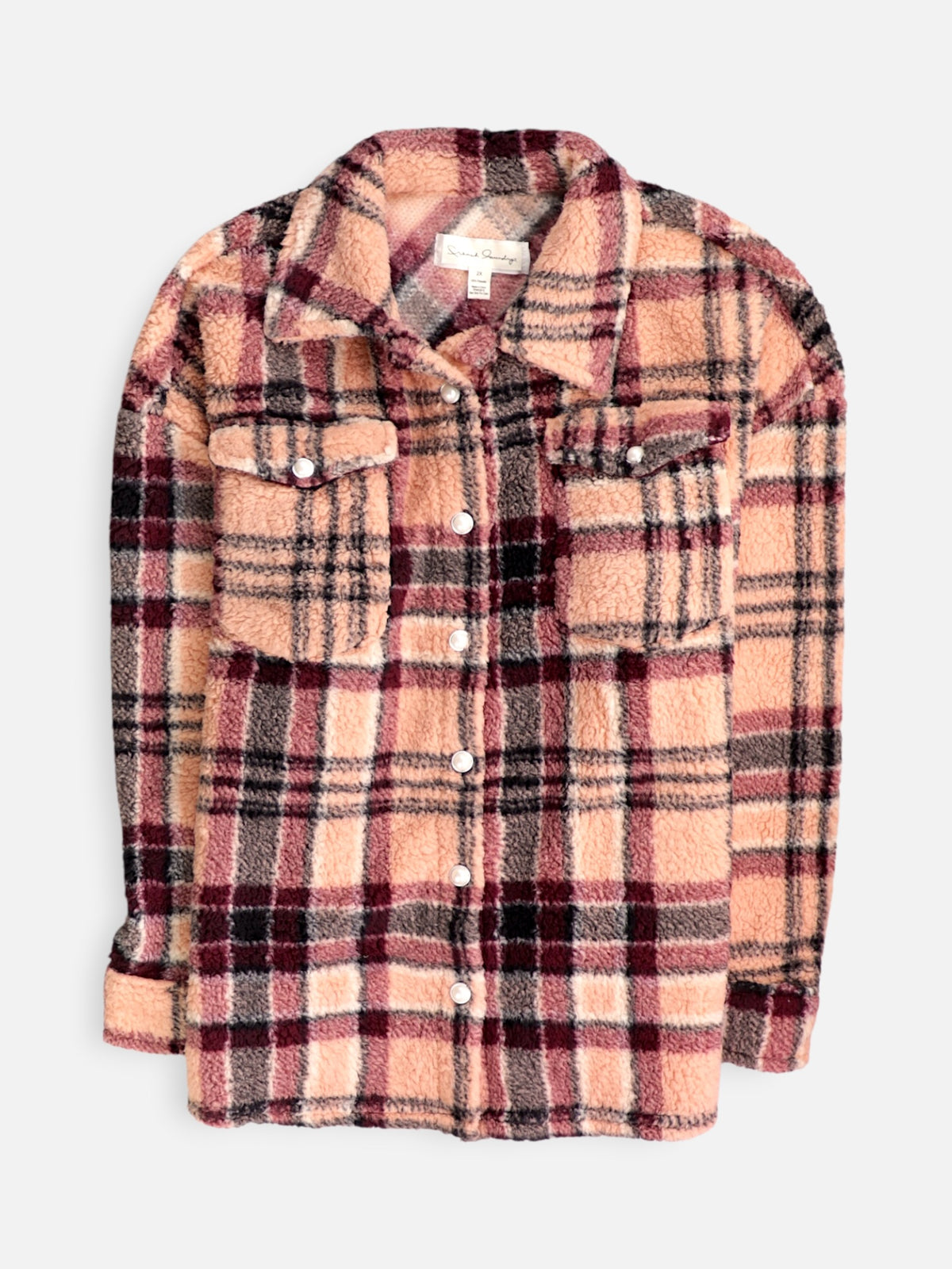 Chaqueta Sobrecamisa Basic - Mujer - 2XL