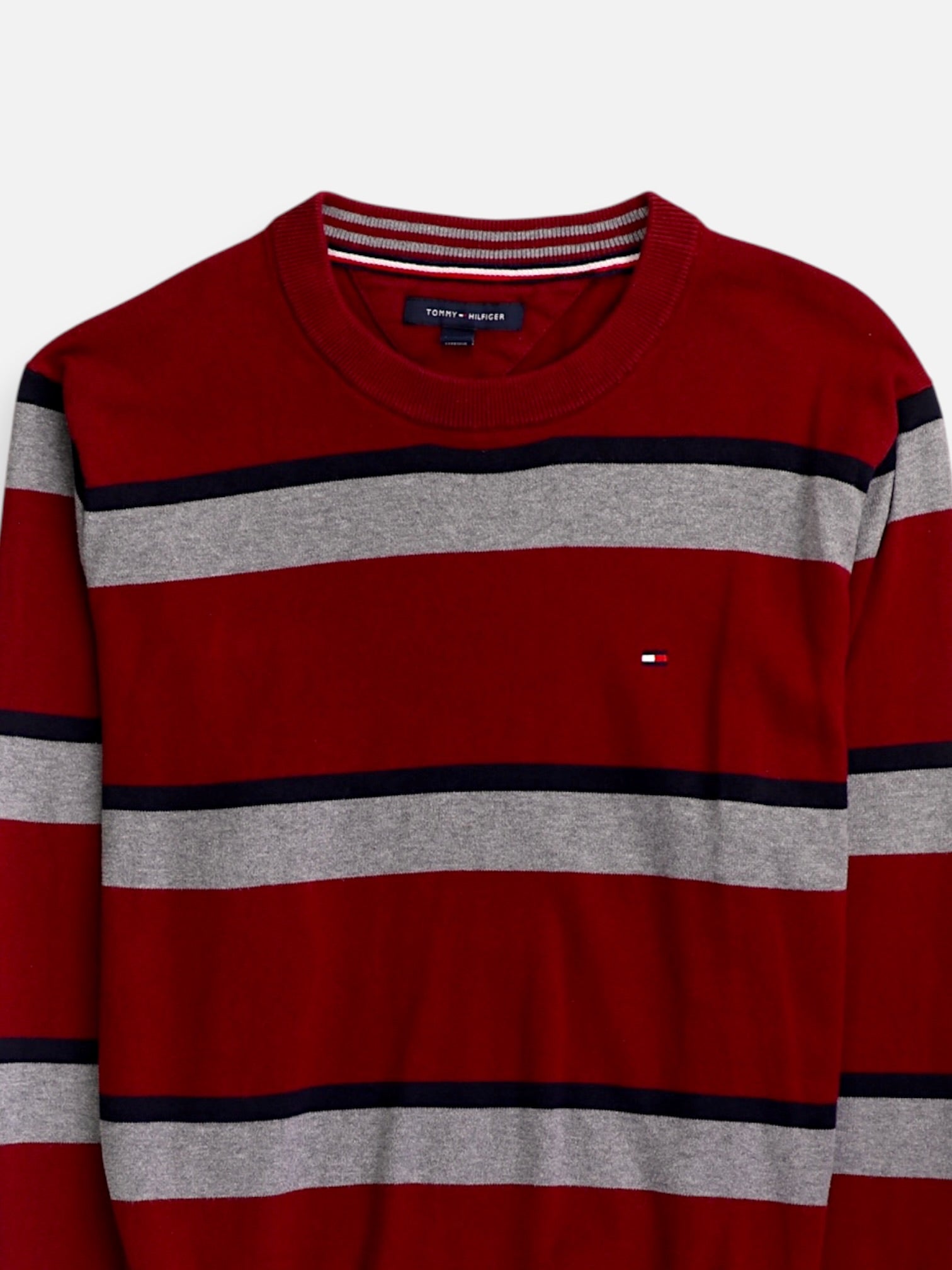 Tommy Hilfiger Sueter basic Color Block - Hombre - Large