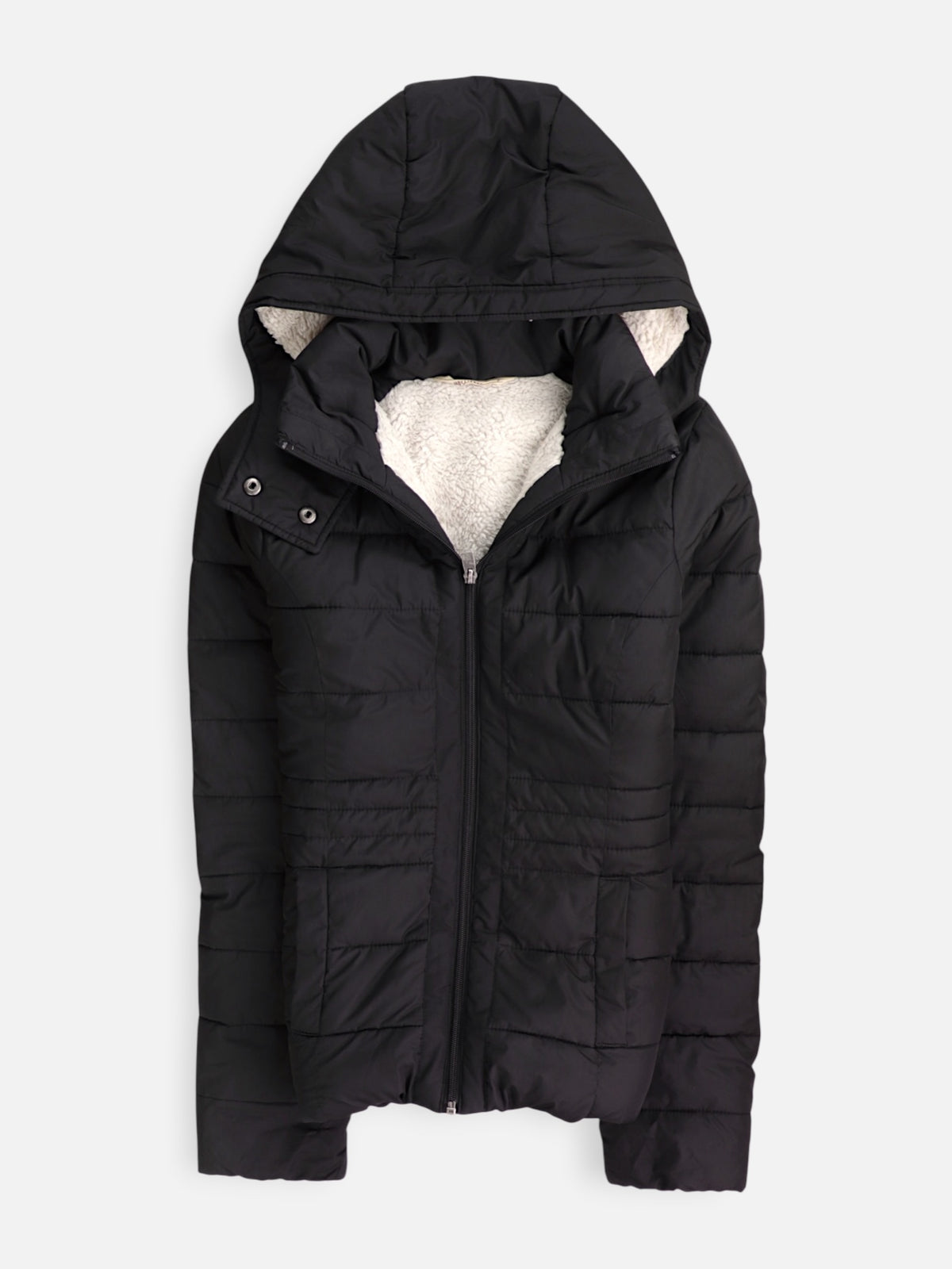Hollister Chaqueta Puffer Impermeable - Mujer - Small