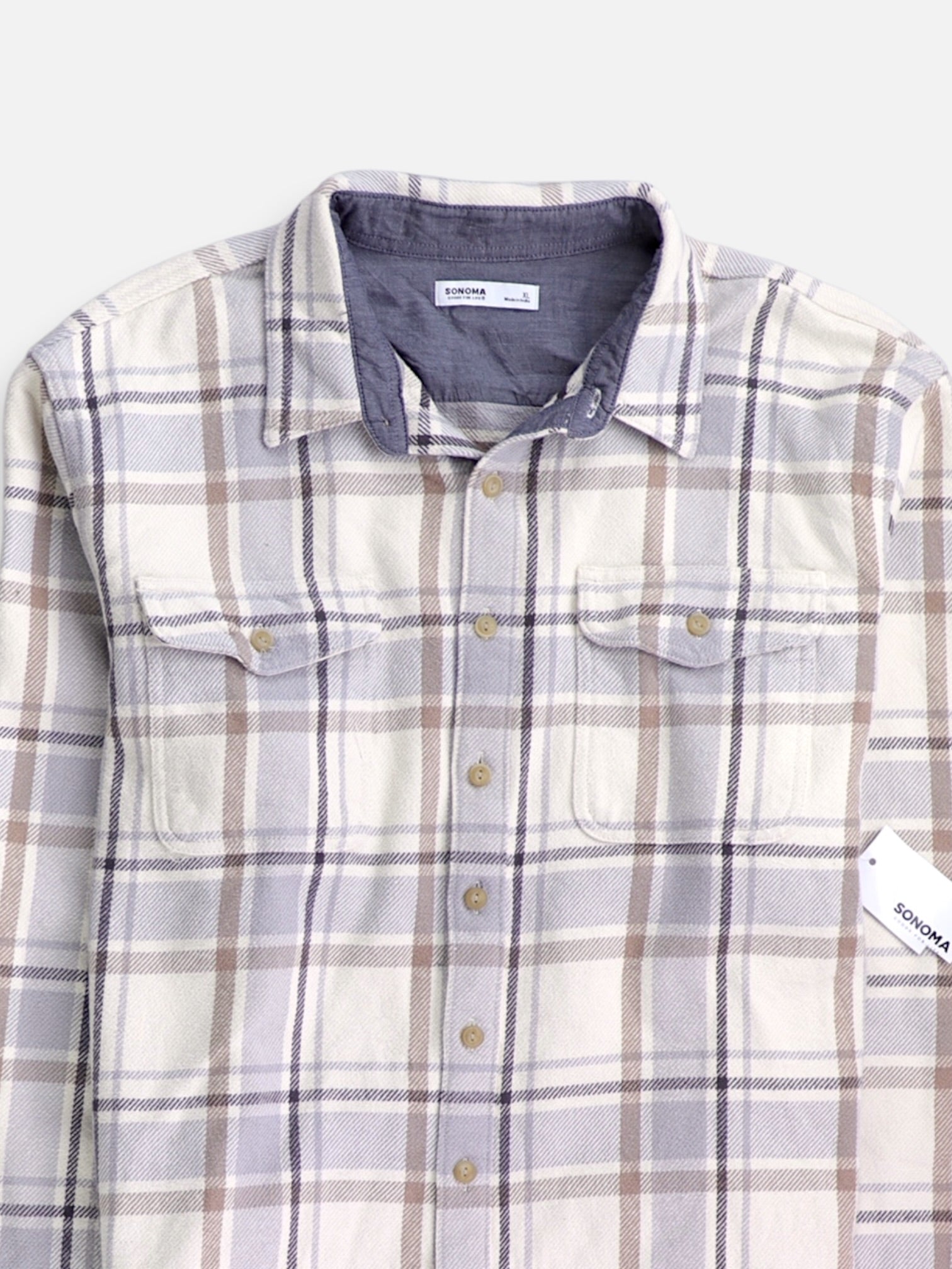 SONOMA Chaqueta Sobrecamisa Basic - Hombre - XL