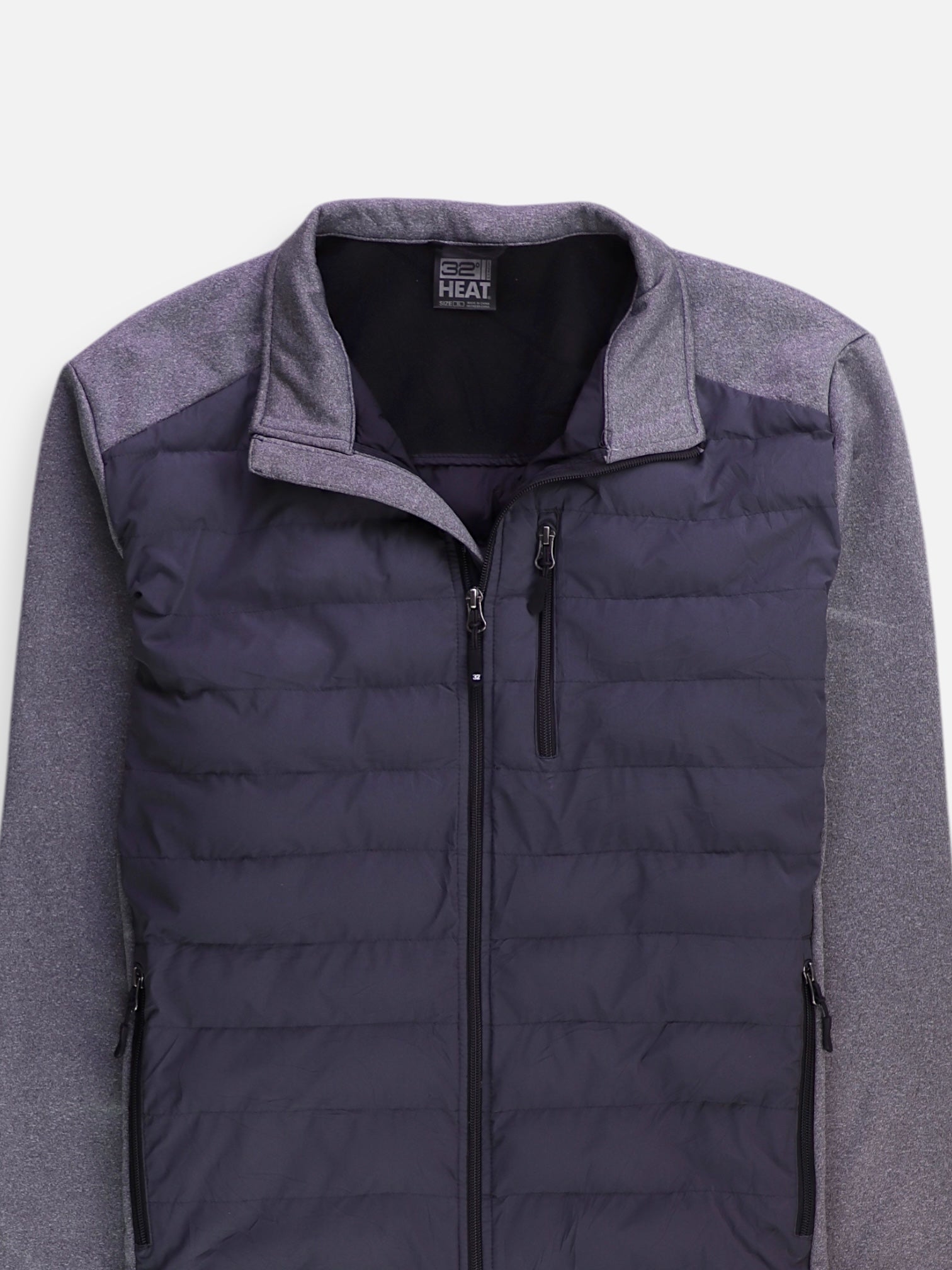 32 HEAT COOL Sudadera Fleece Deportivo - Hombre - XL
