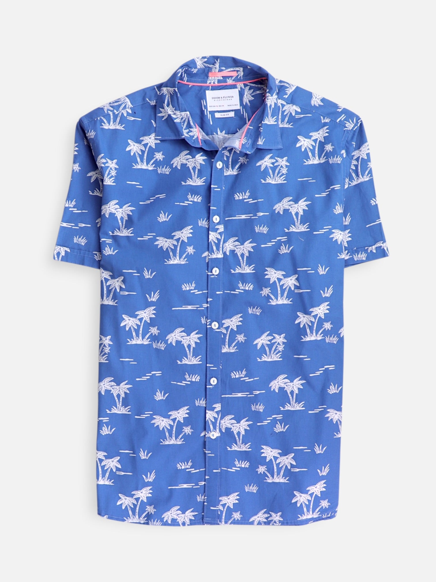 DENIM & FLOWER Camisa Verano - Hombre - XL
