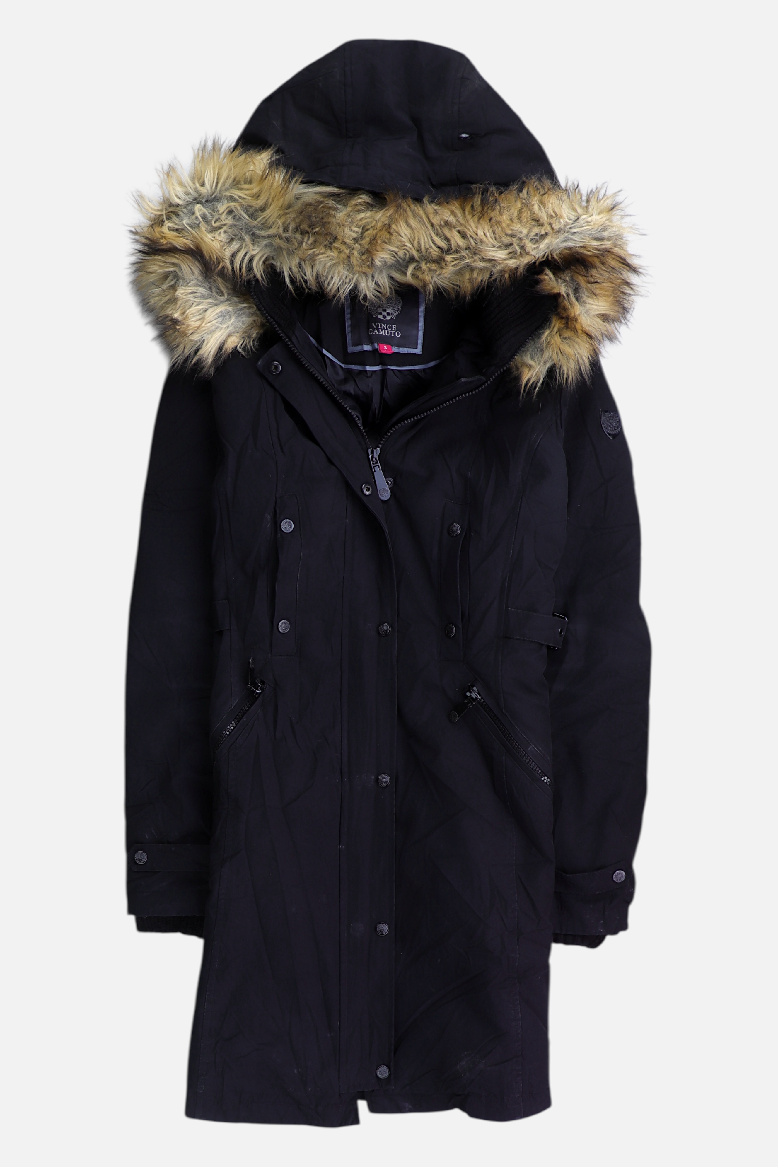 VINCE CAMUTO Abrigo Casual Impermeable - Mujer - Small