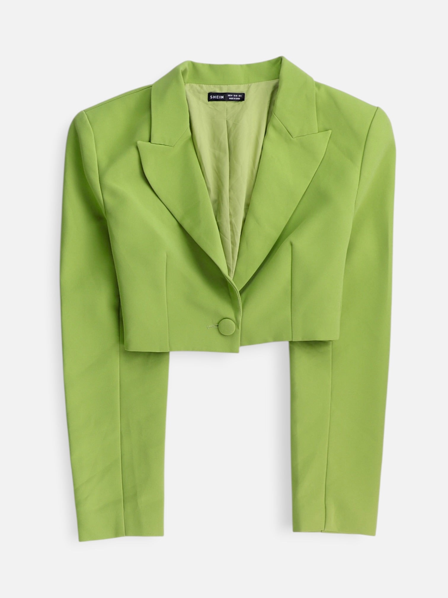 SHEIN Chaqueta Casual Crop Top - Mujer - Medium
