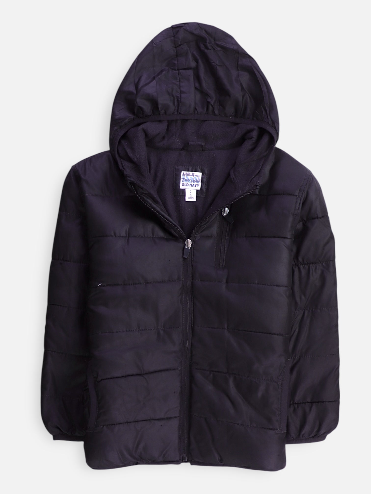 Old Navy Chaqueta Impermeable Puffer - Niño - Small - 6-7Y (Años)