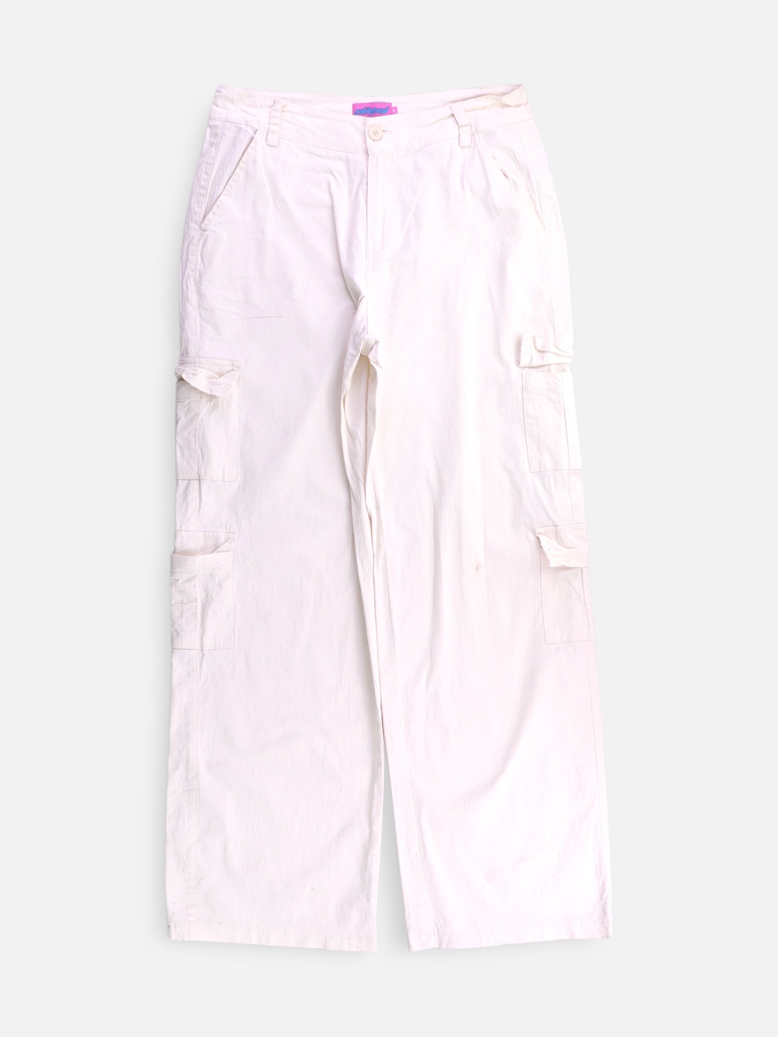 Pantalon Regular Fit Cargo - Mujer - Medium
