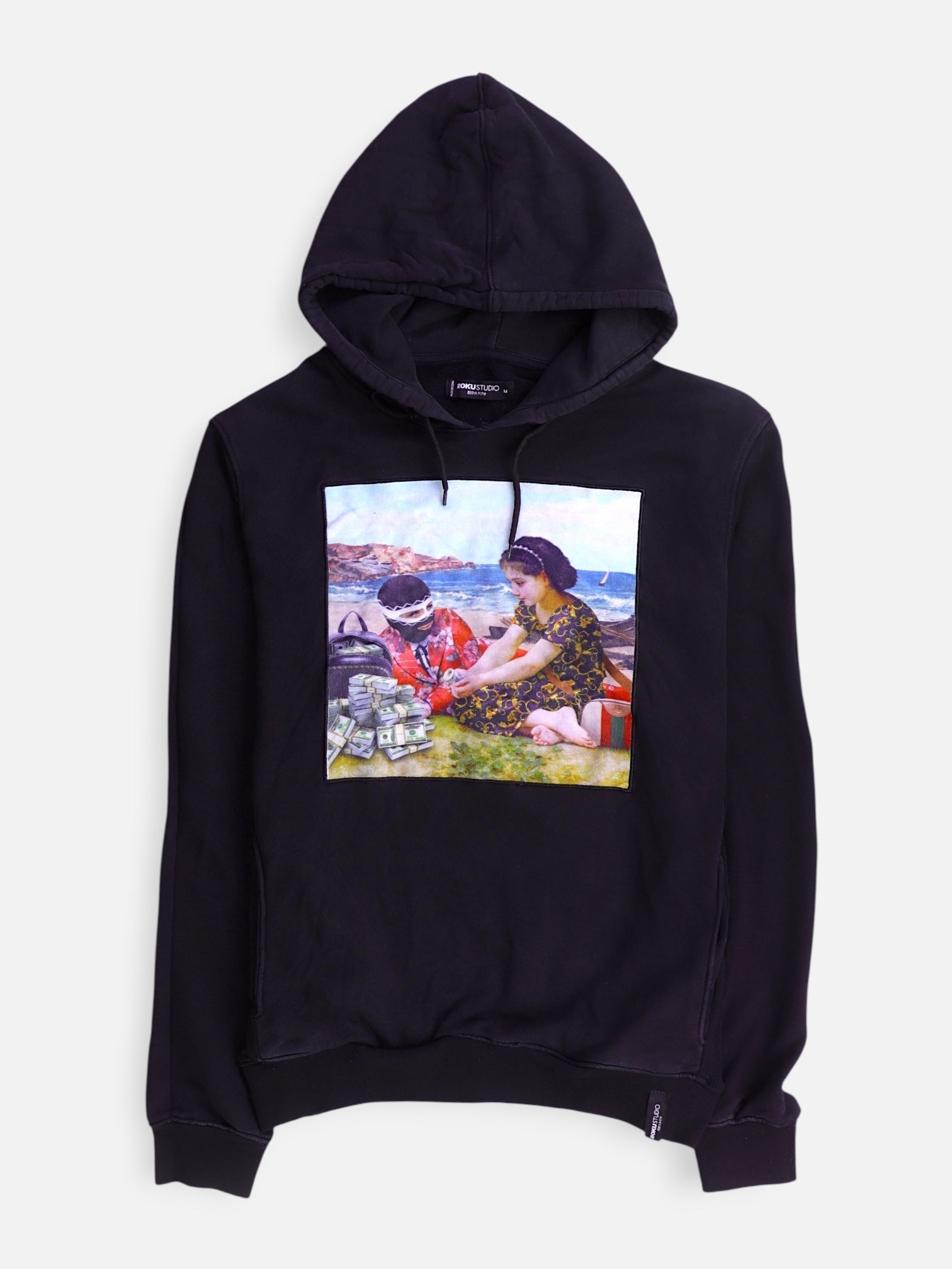 Sudadera Hoodie Basic - Hombre - Medium