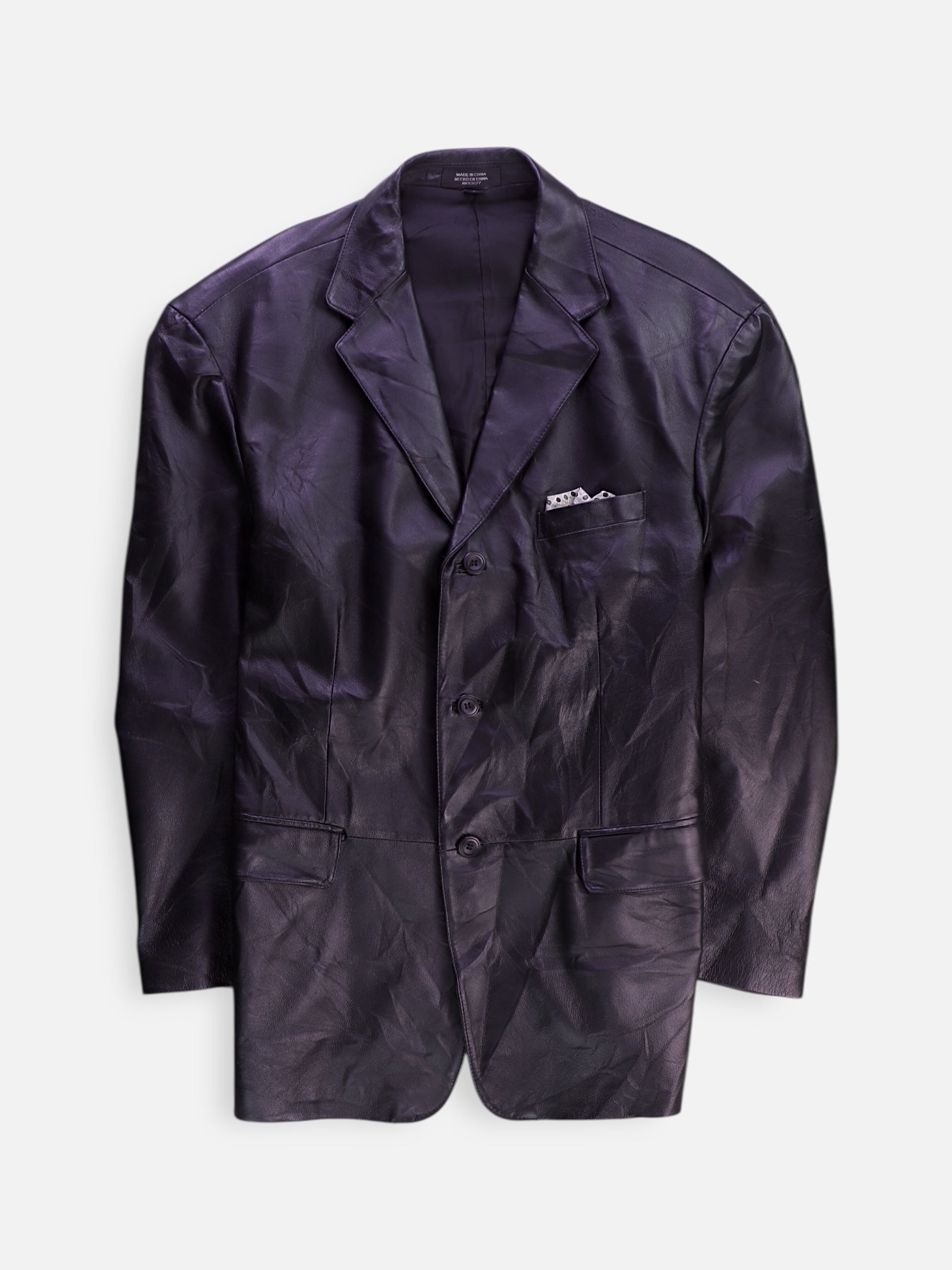 Blazer Cuero - Hombre - XL