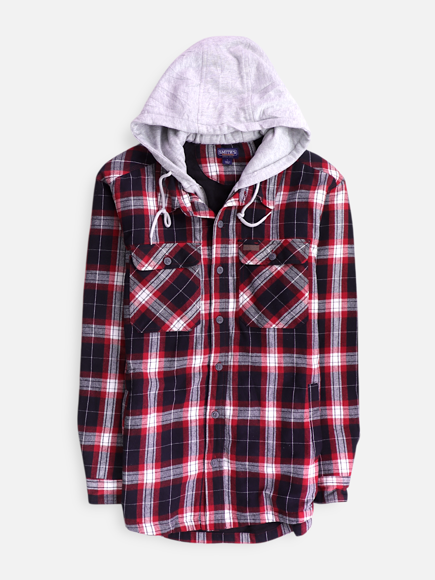 Chaqueta Sobrecamisa Color Block - Hombre - Large