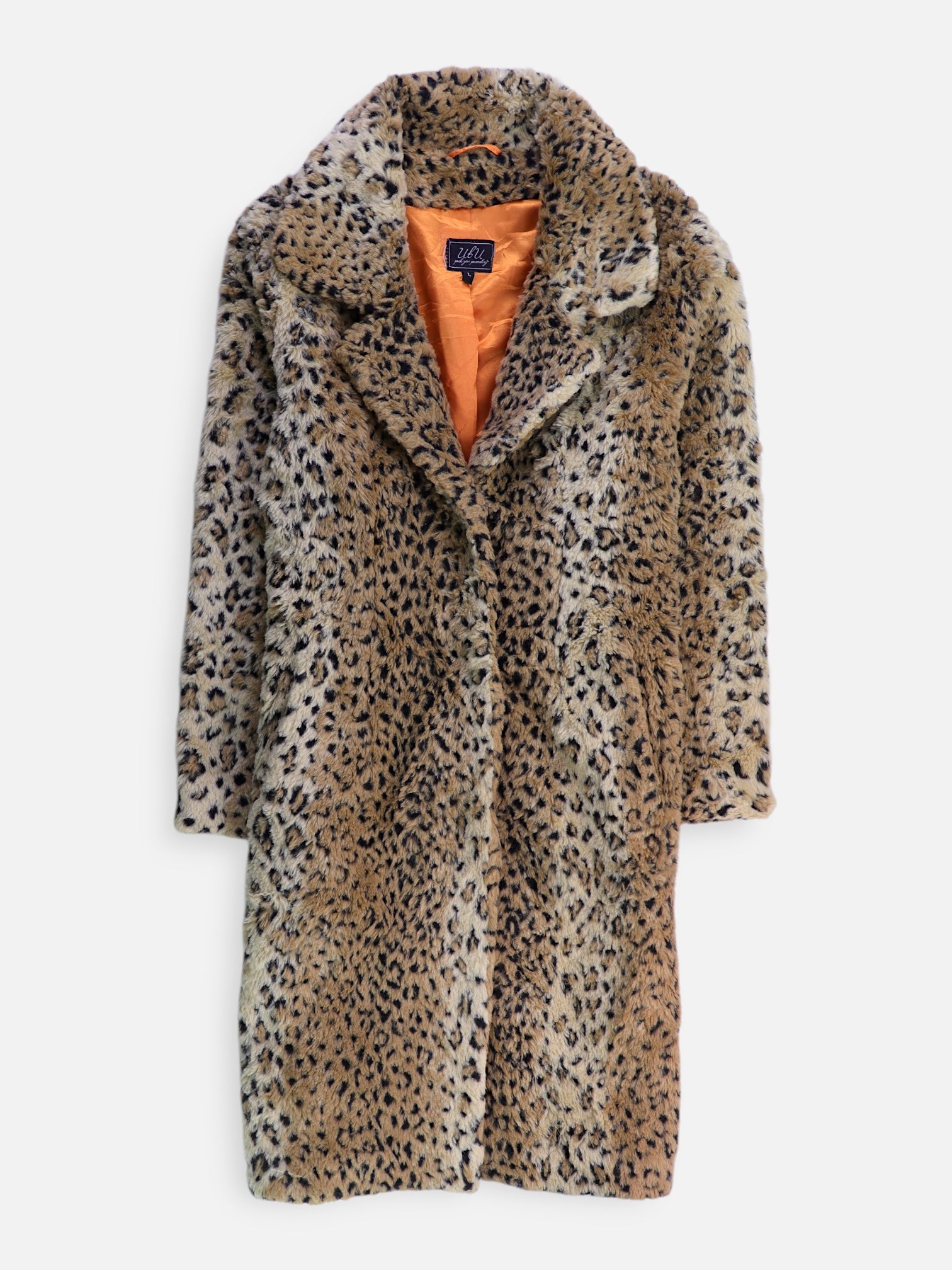 Abrigo Casual Animal Print - Mujer - Large
