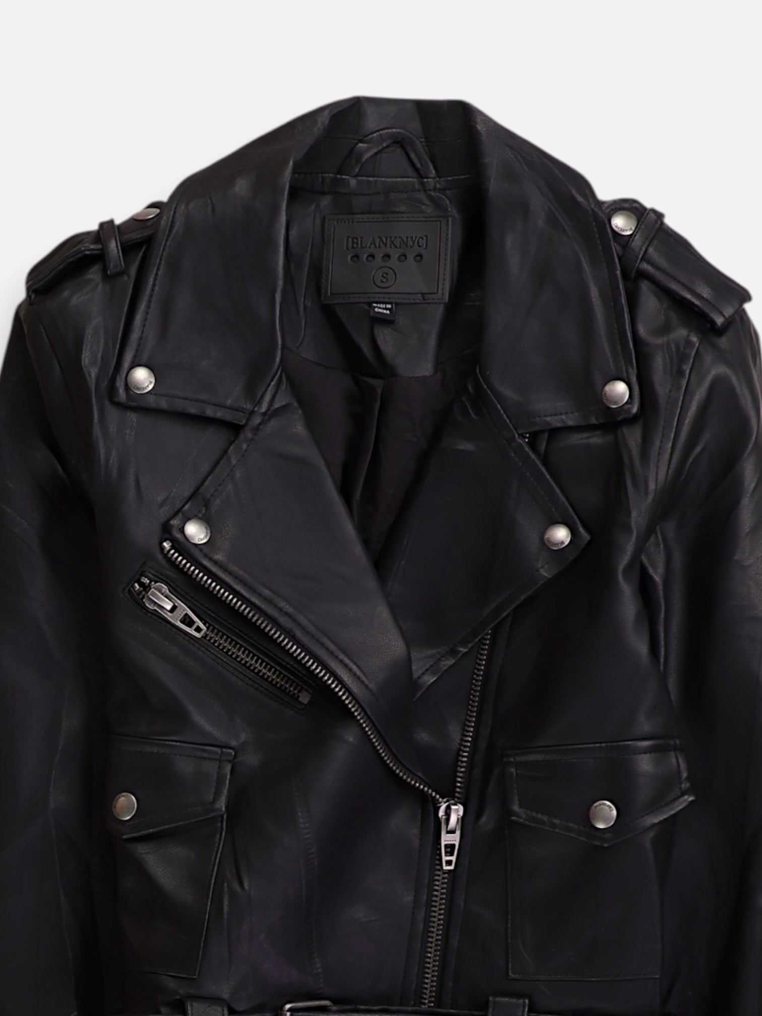 Chaqueta Aviator Cuero - Mujer - Small