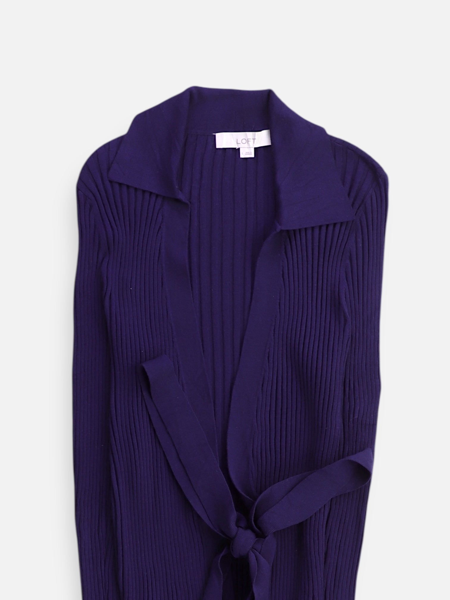 LOFT Sueter Cardigan Casual - Mujer - Large