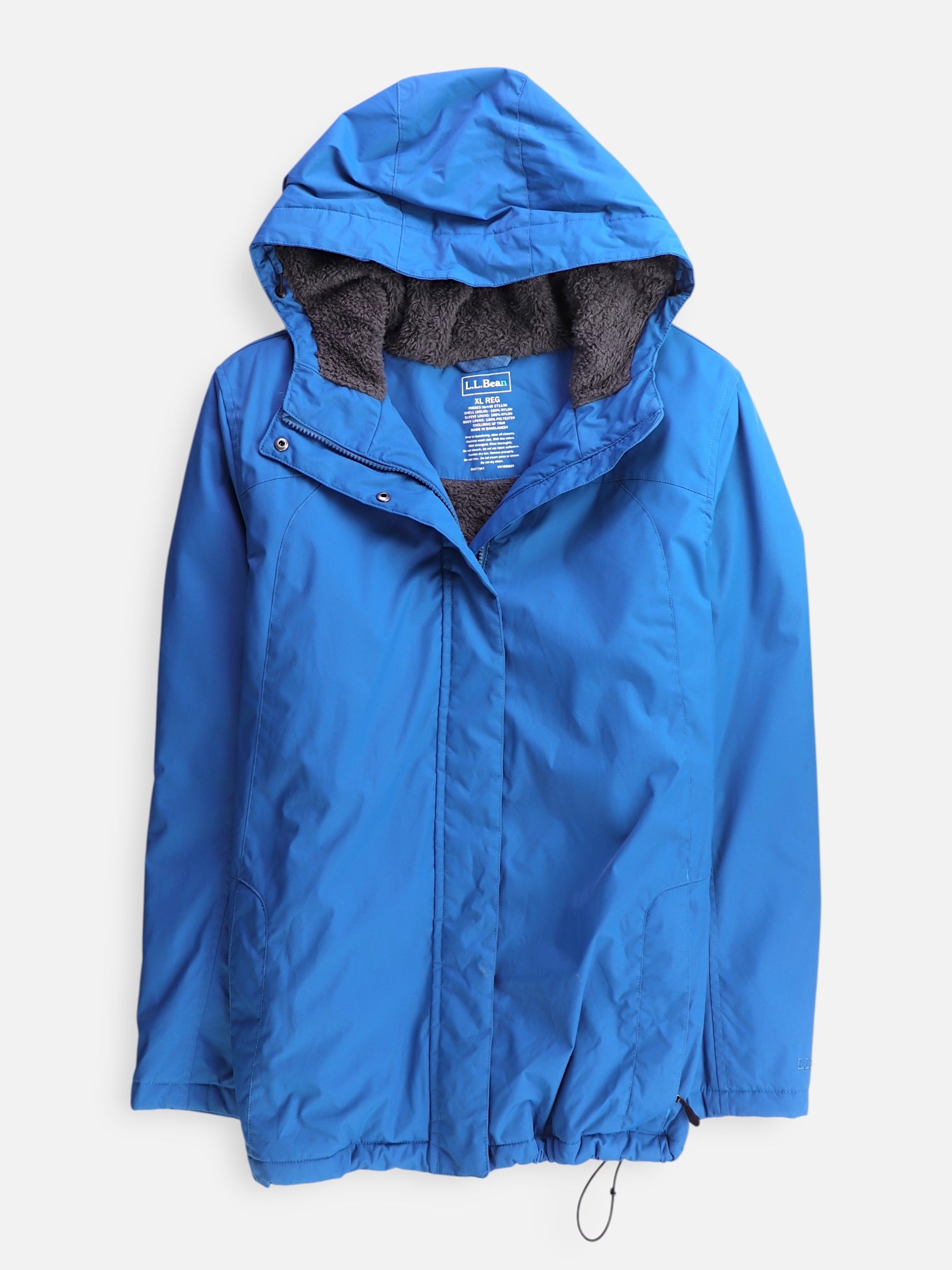LL BEAN Chaqueta Impermeable Hardshell - Hombre - XL