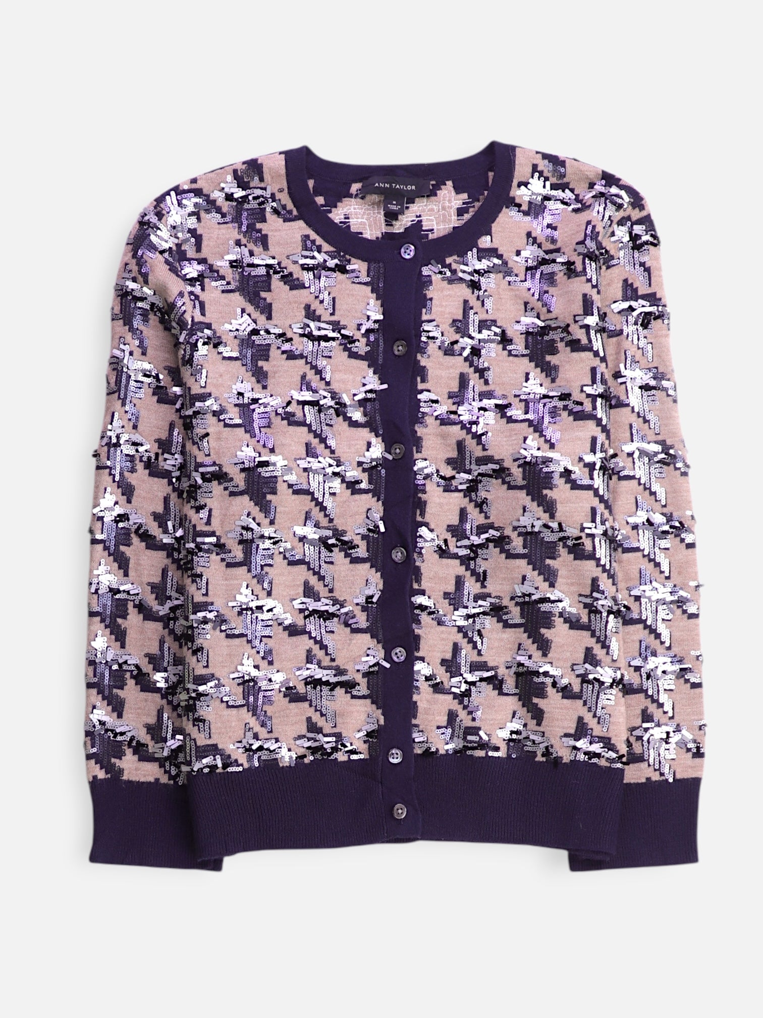 ANN TAYLOR Sueter Cardigan Casual - Mujer - Medium