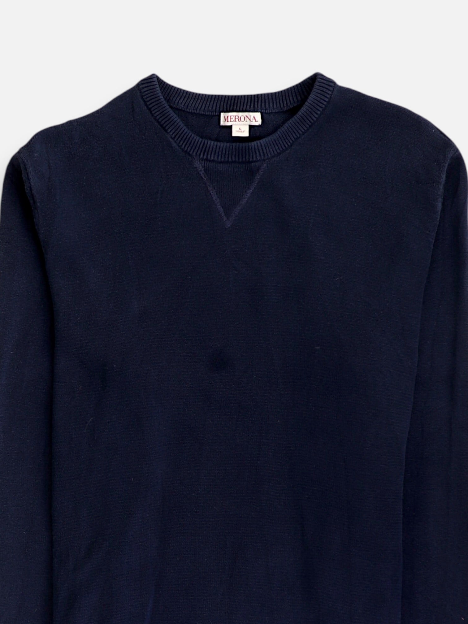 MERONA Sueter basic Casual - Hombre - Large