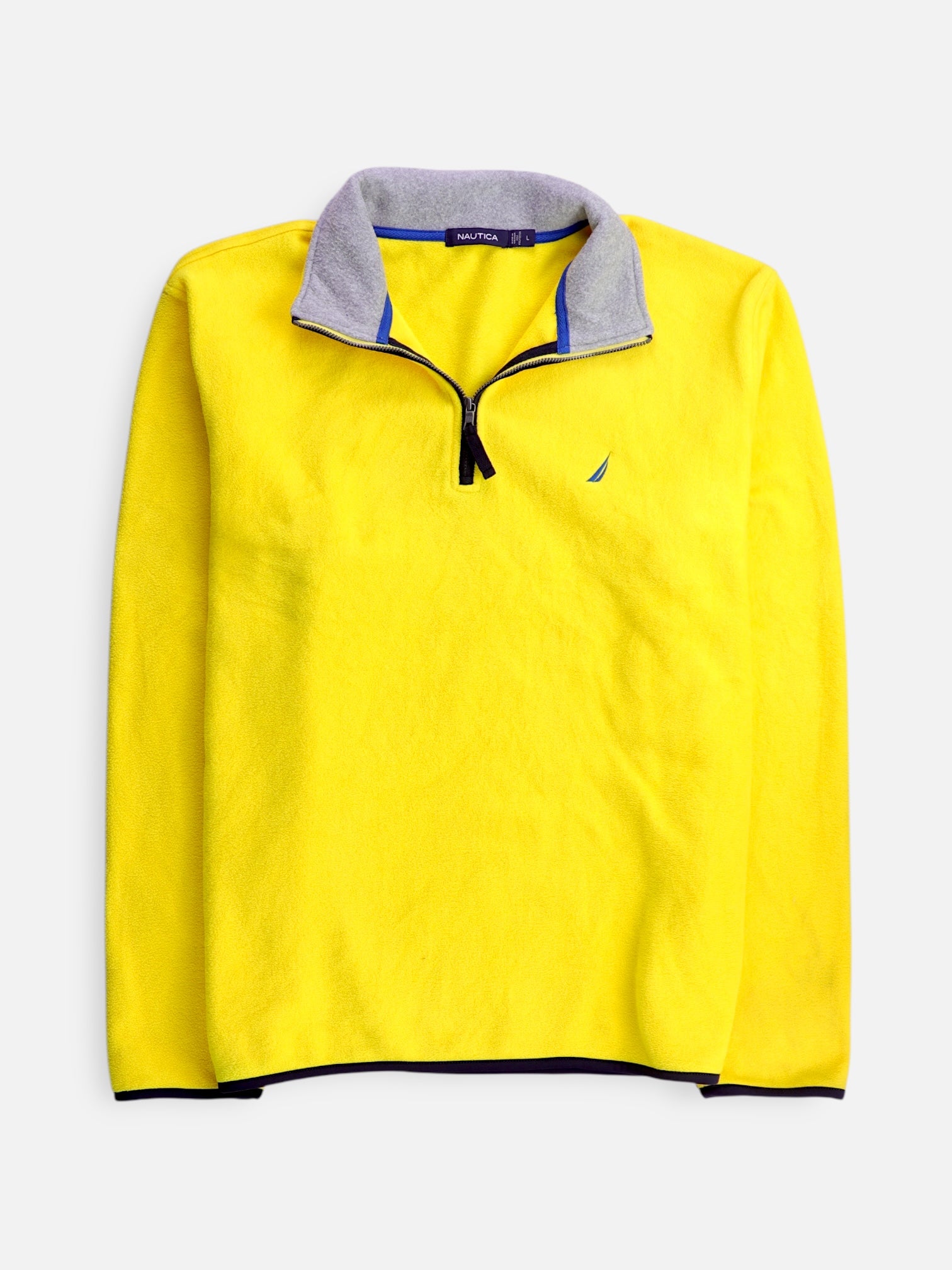 Nautica Sueter Fleece Casual - Hombre - Large